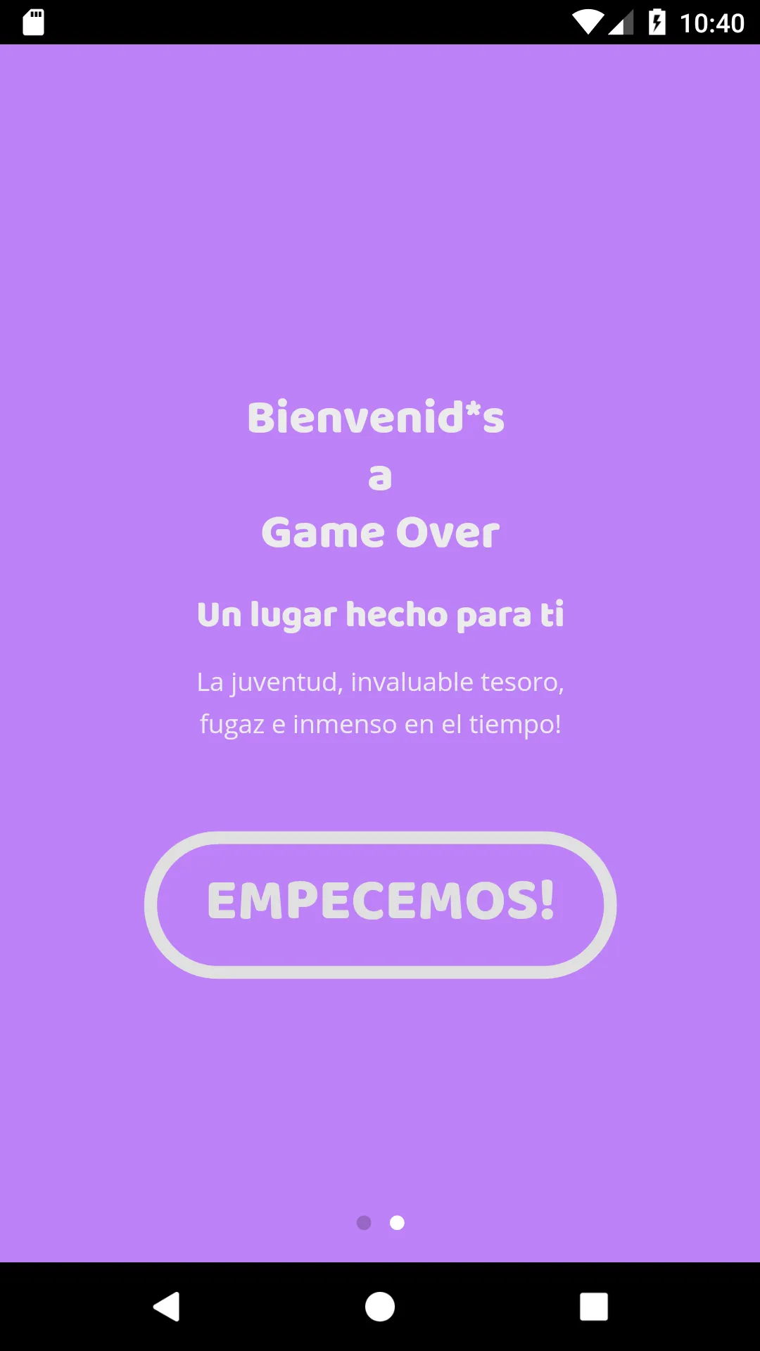 Game Over con la VcM no se jue | Indus Appstore | Screenshot