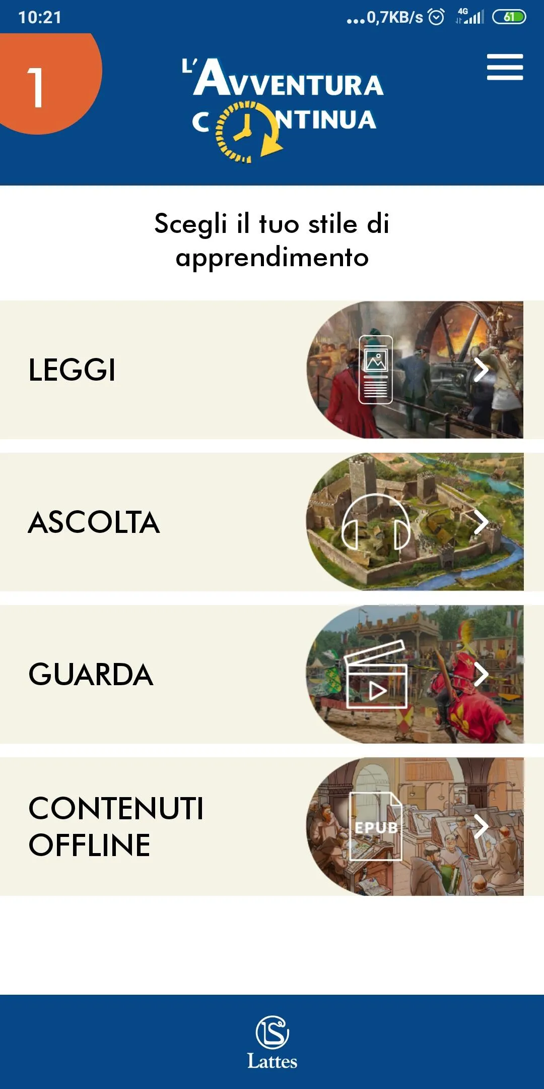 L'avventura continua | Indus Appstore | Screenshot