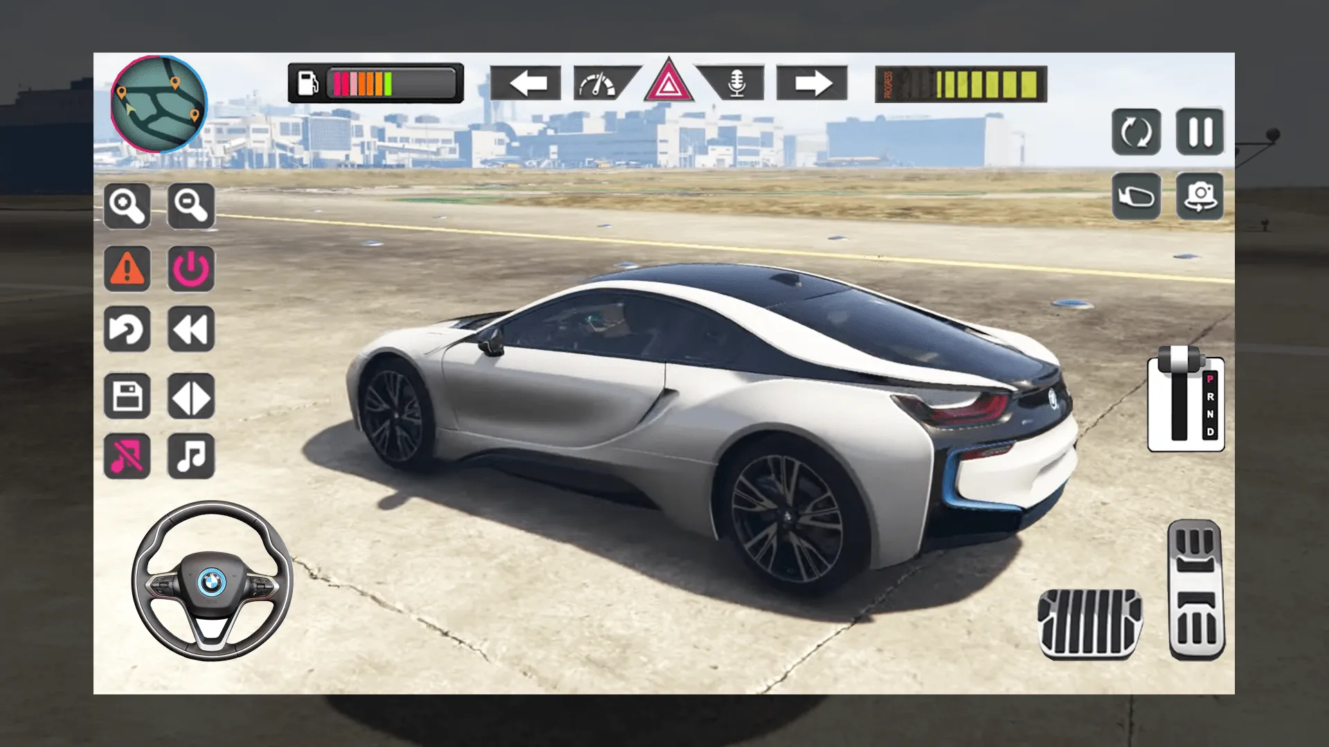 Bmw I8 Sport Drive Simulator | Indus Appstore | Screenshot