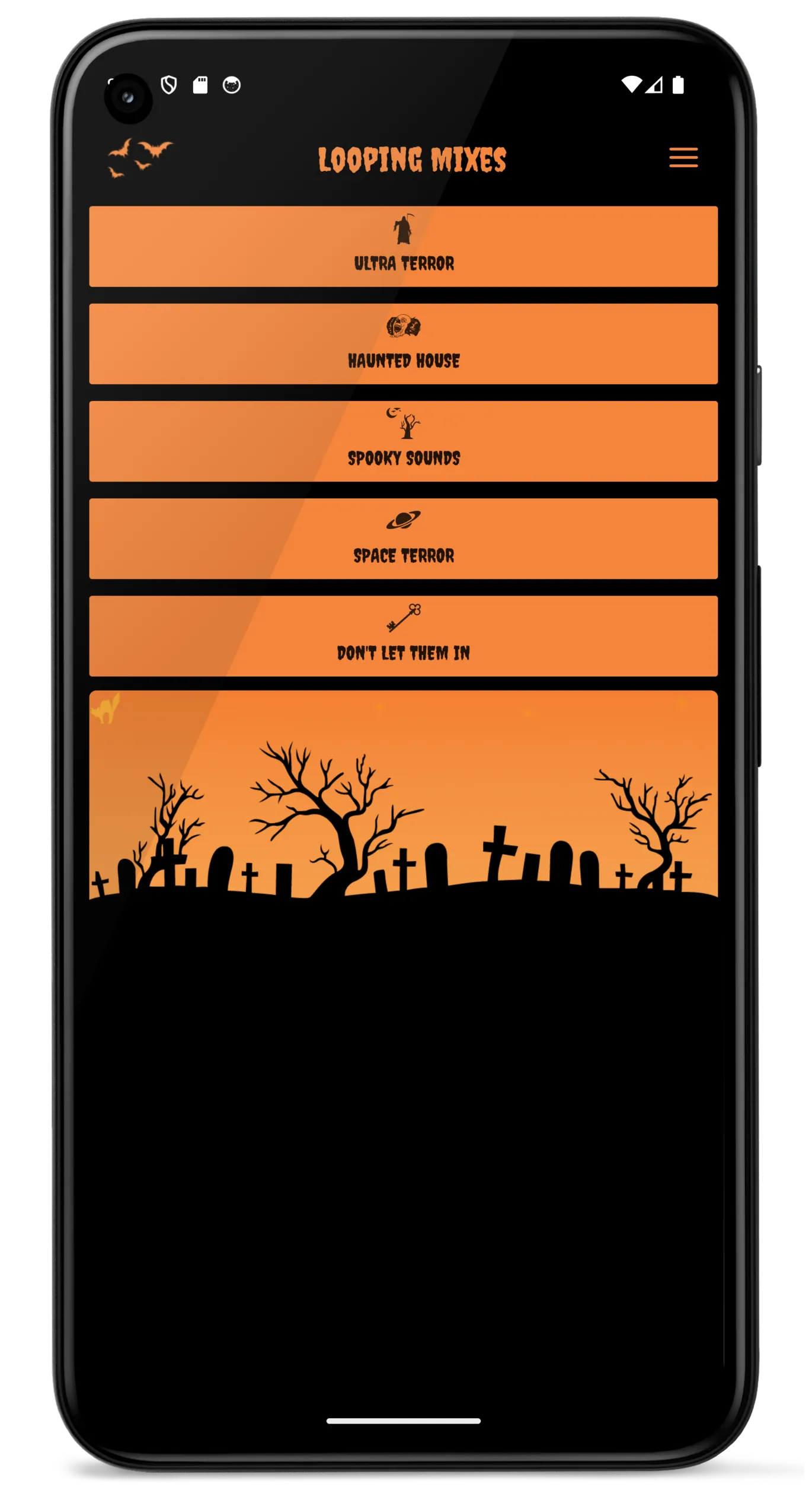 Spooky Halloween Sounds | Indus Appstore | Screenshot