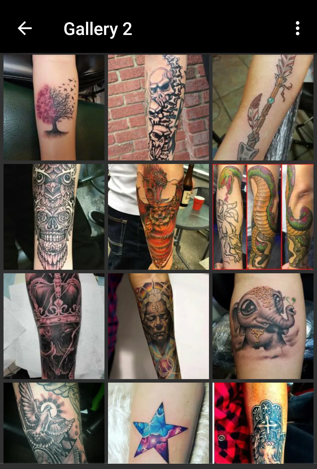 Forearm Tattoos | Indus Appstore | Screenshot