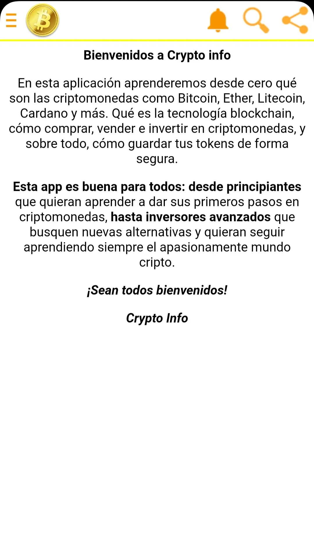 Crypto info | Indus Appstore | Screenshot