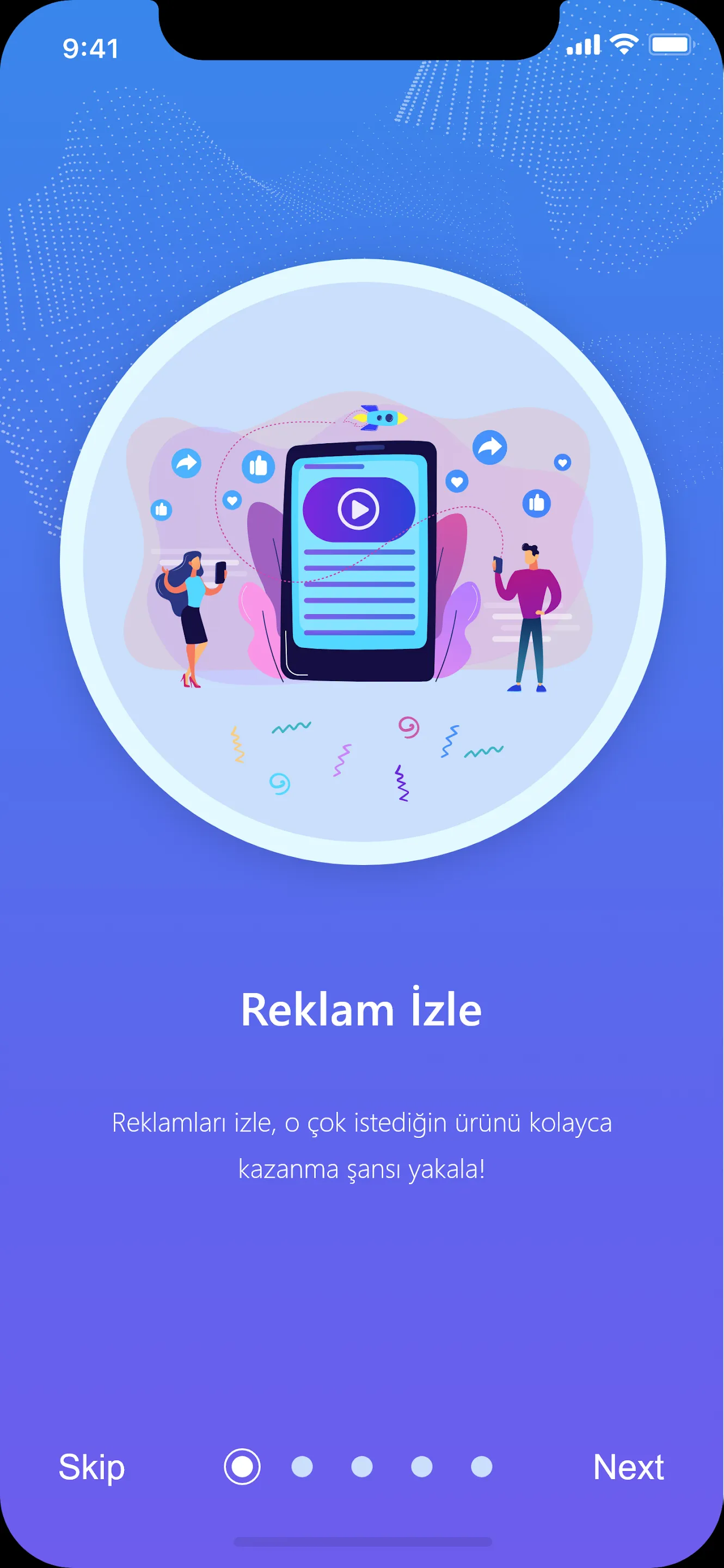 Reklam Geldi | Indus Appstore | Screenshot