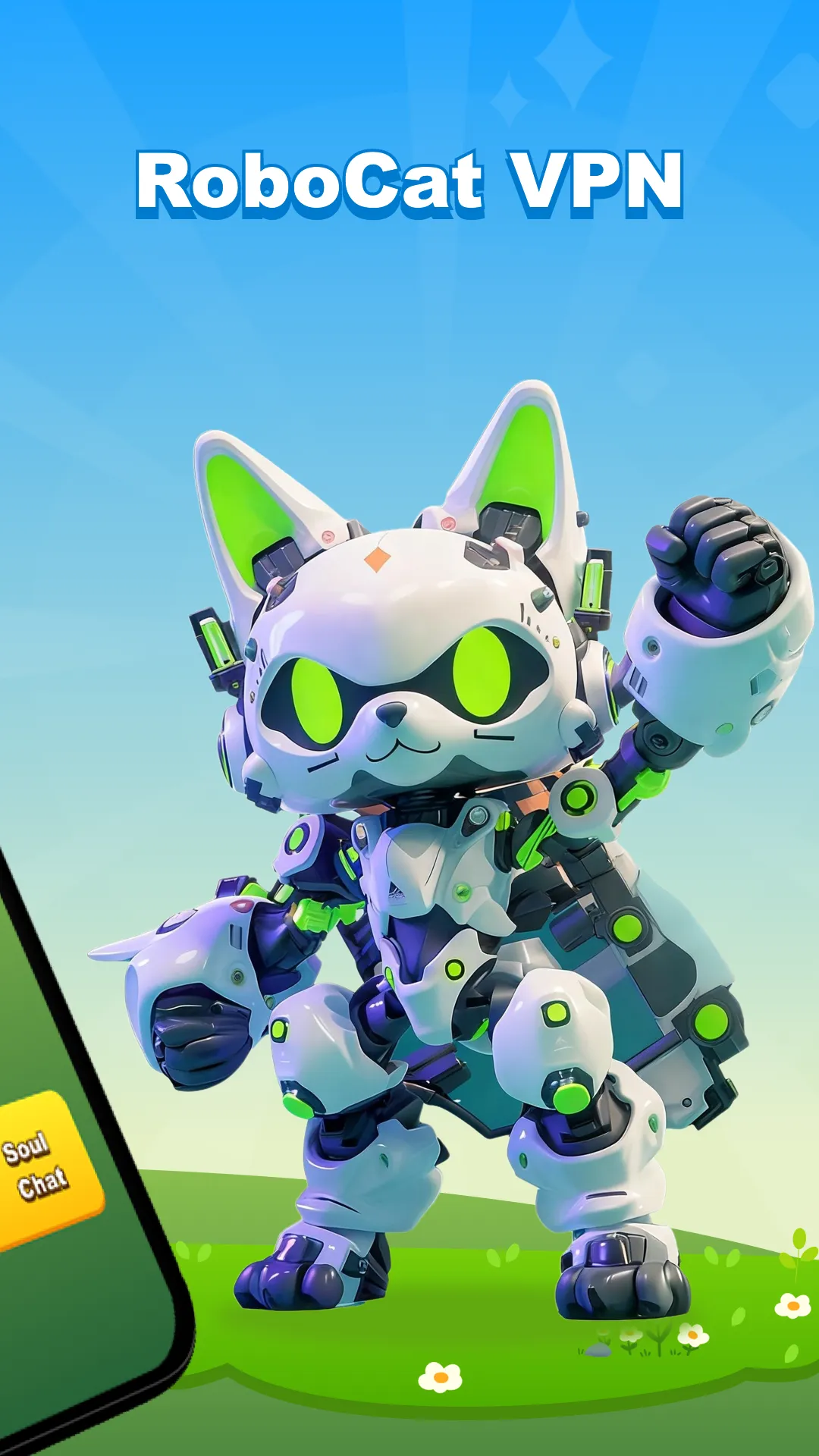 RoboCat VPN: Secure VPN Access | Indus Appstore | Screenshot