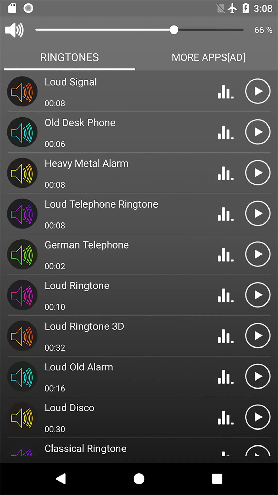 Loud Telephone Ringtones | Indus Appstore | Screenshot