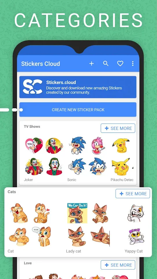 Stickers Cloud & Sticker Maker | Indus Appstore | Screenshot