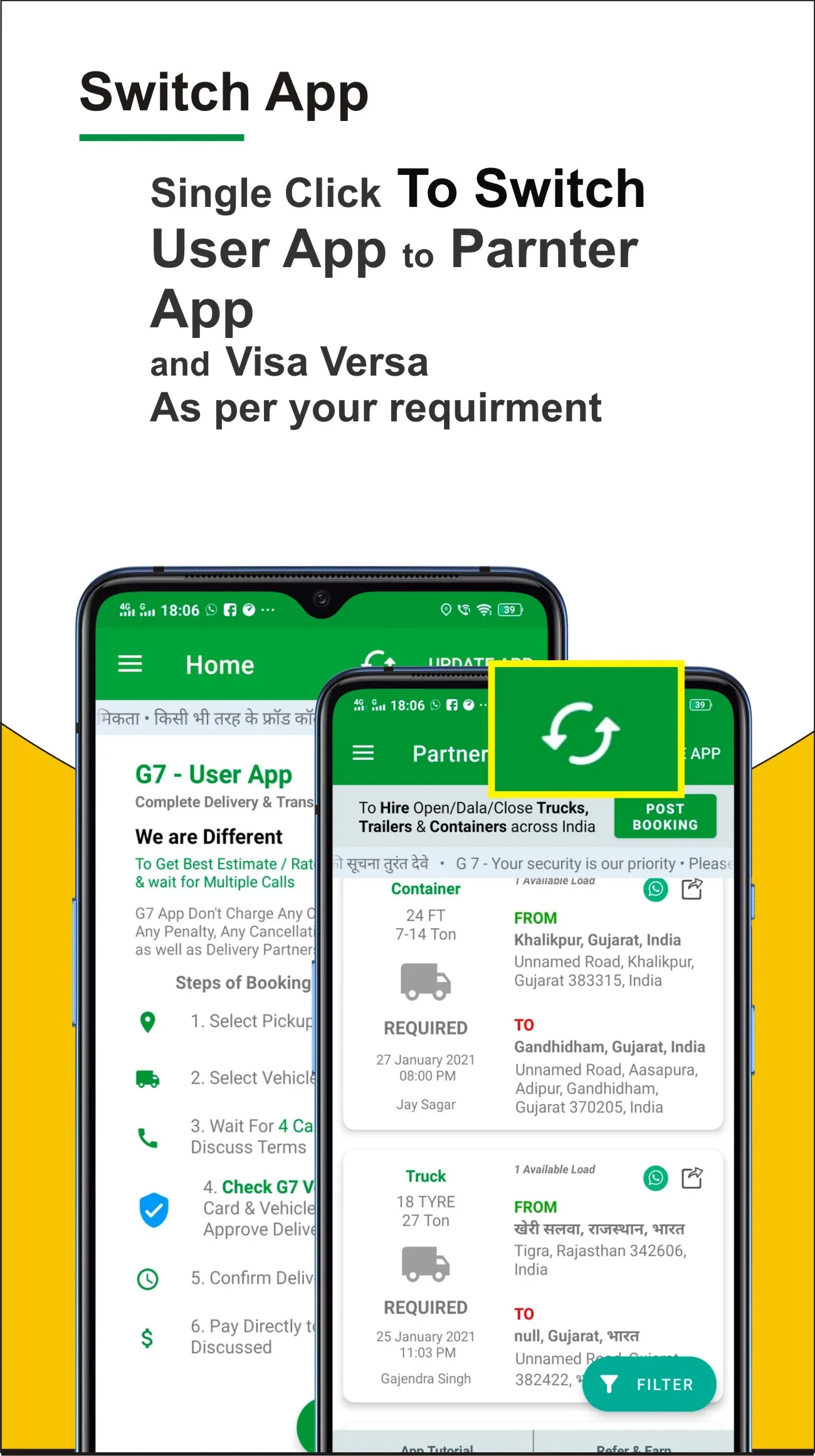 G7 Packers, Movers, Transport | Indus Appstore | Screenshot