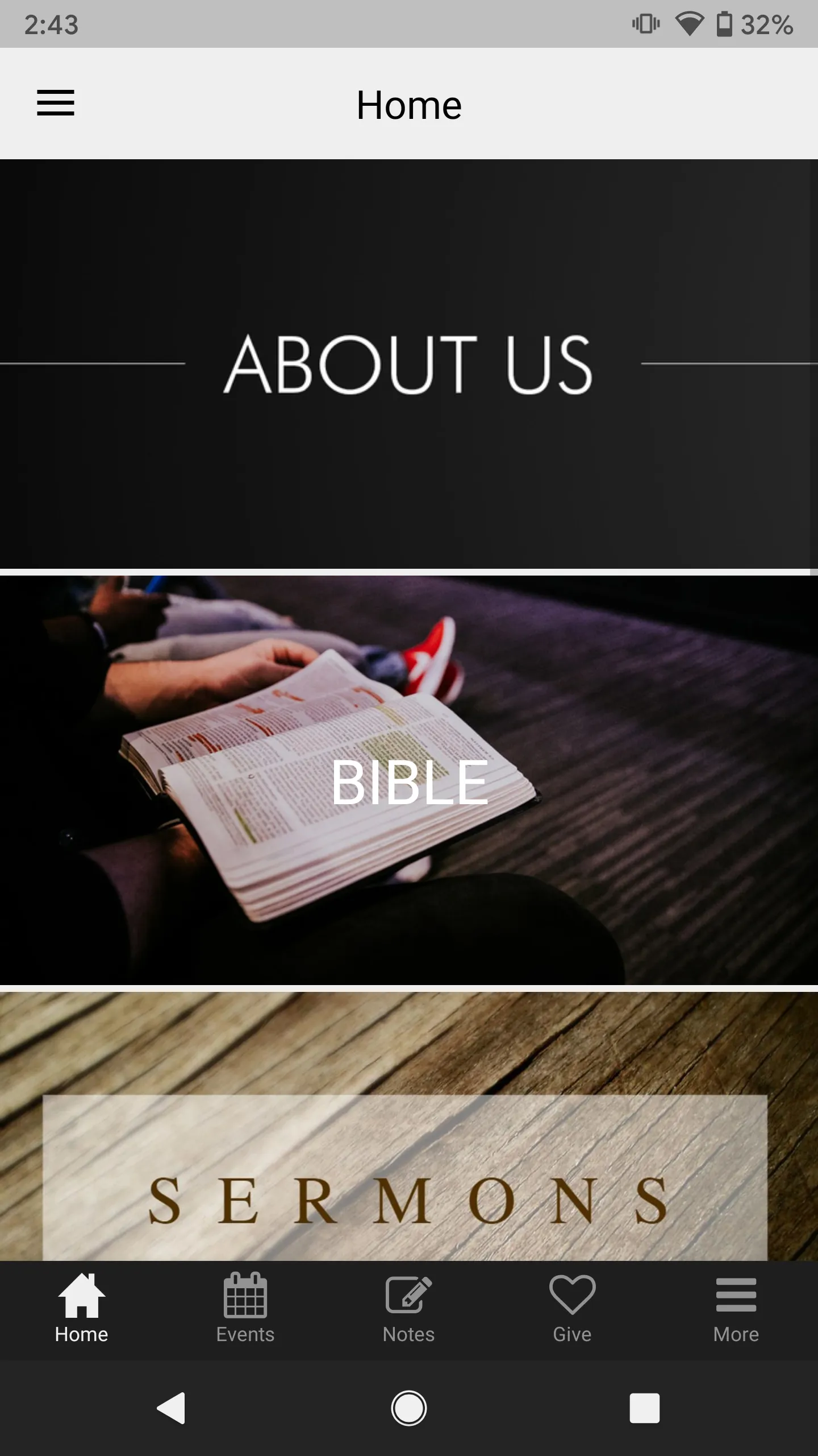 Valley Grove Baptist Church | Indus Appstore | Screenshot