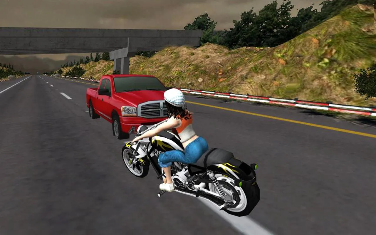 Racing Girl 3D | Indus Appstore | Screenshot