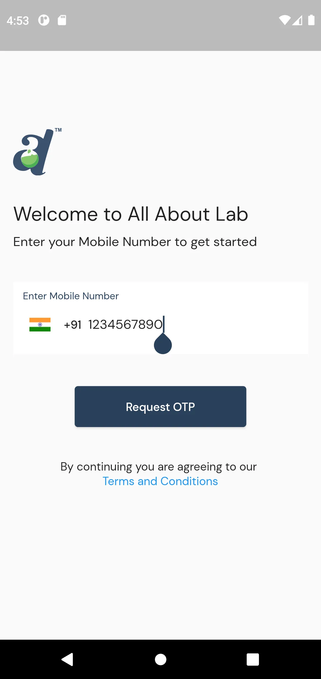 All About Lab - Patient App | Indus Appstore | Screenshot