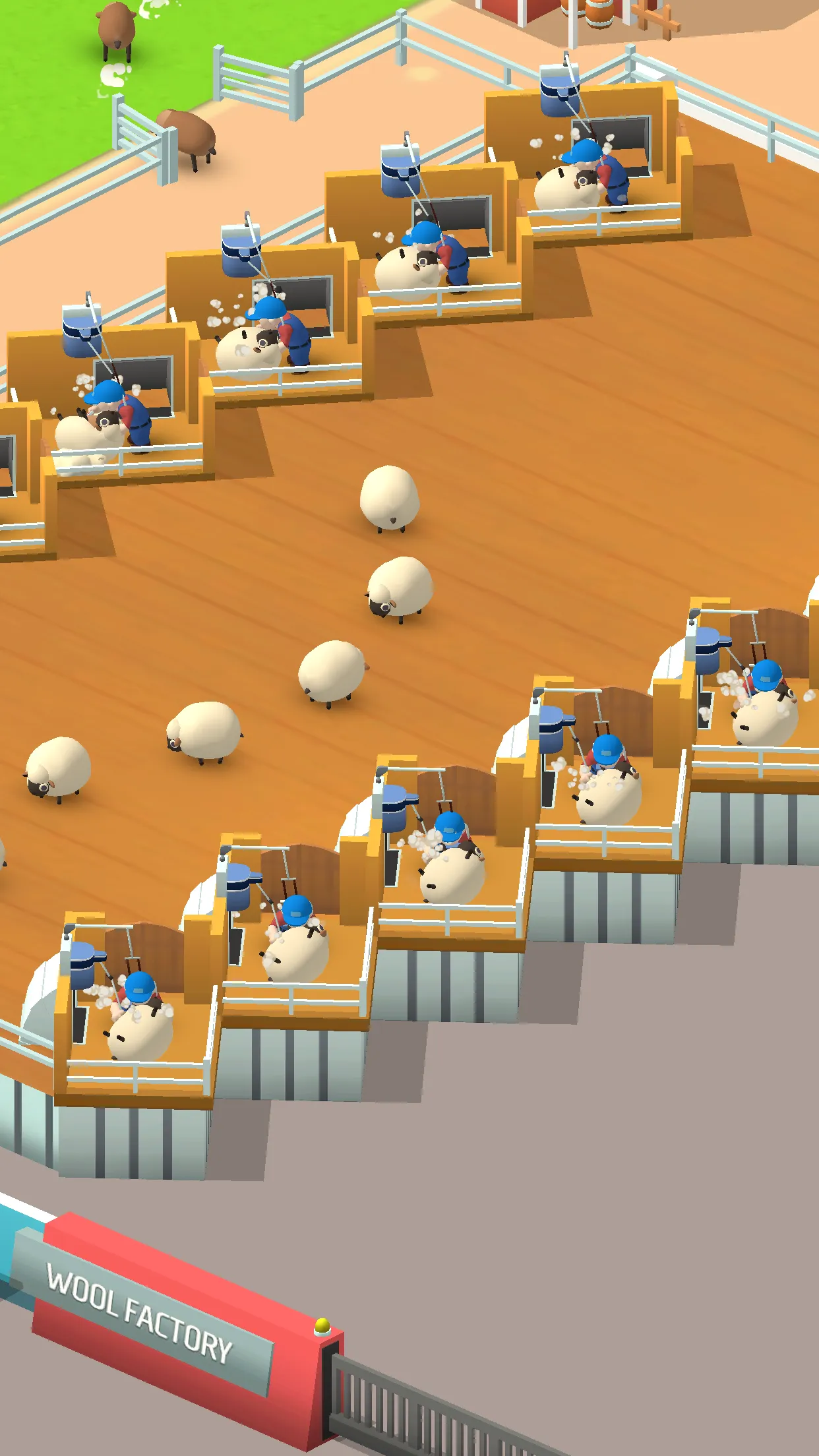 Wool Inc: Idle Factory Tycoon | Indus Appstore | Screenshot