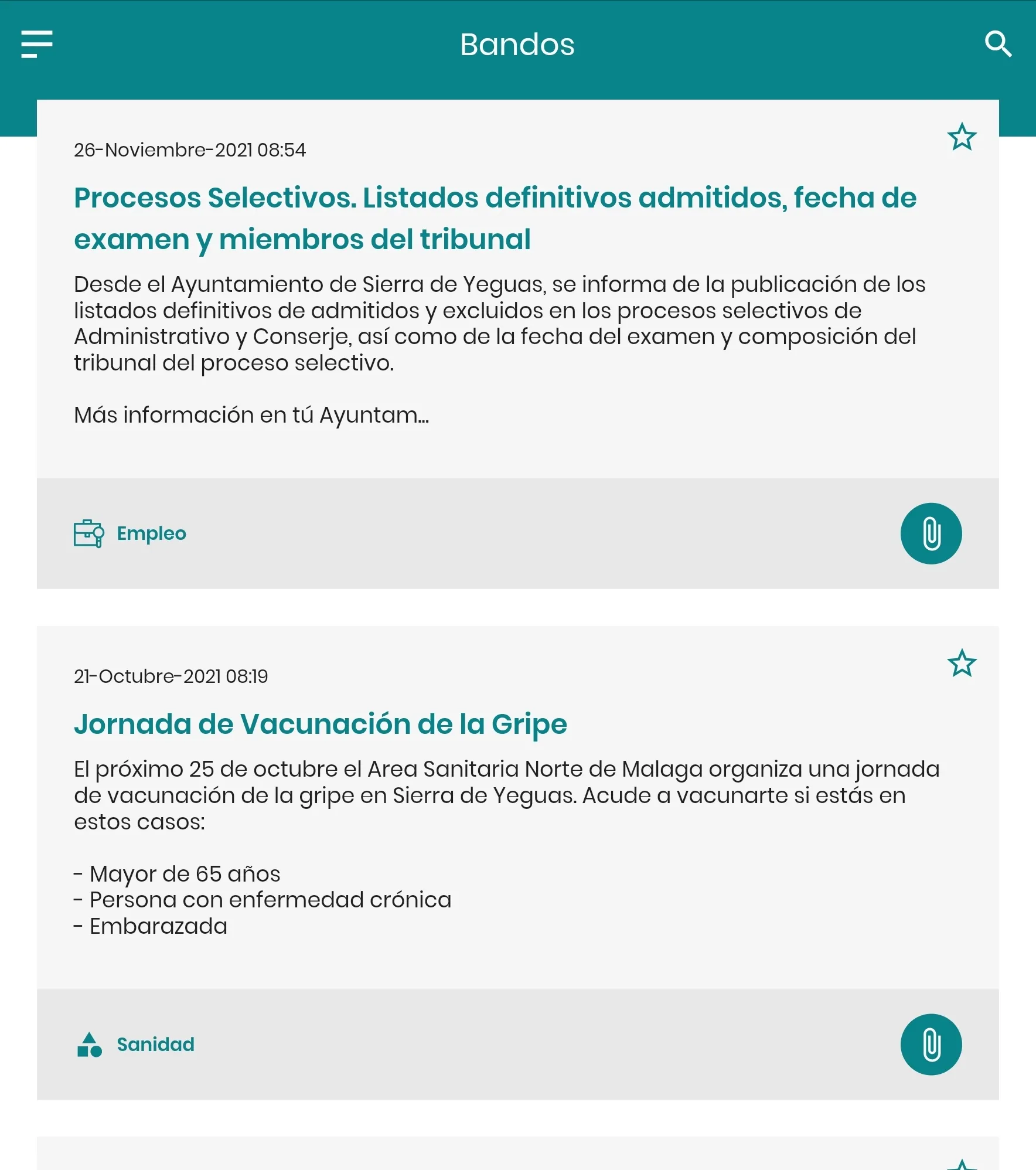 Sierra de Yeguas Informa | Indus Appstore | Screenshot