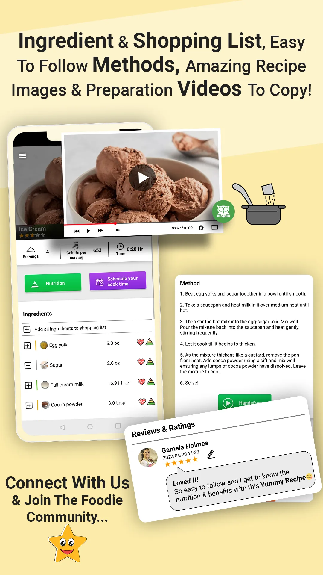 Homemade Ice Creams Recipes | Indus Appstore | Screenshot