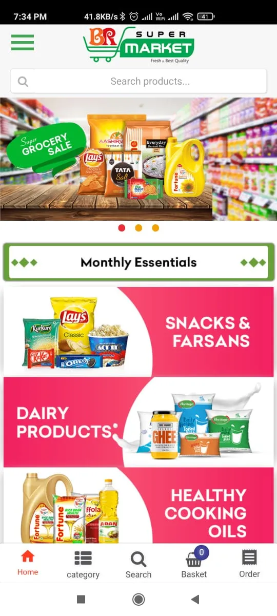 BR Supermarket | Indus Appstore | Screenshot