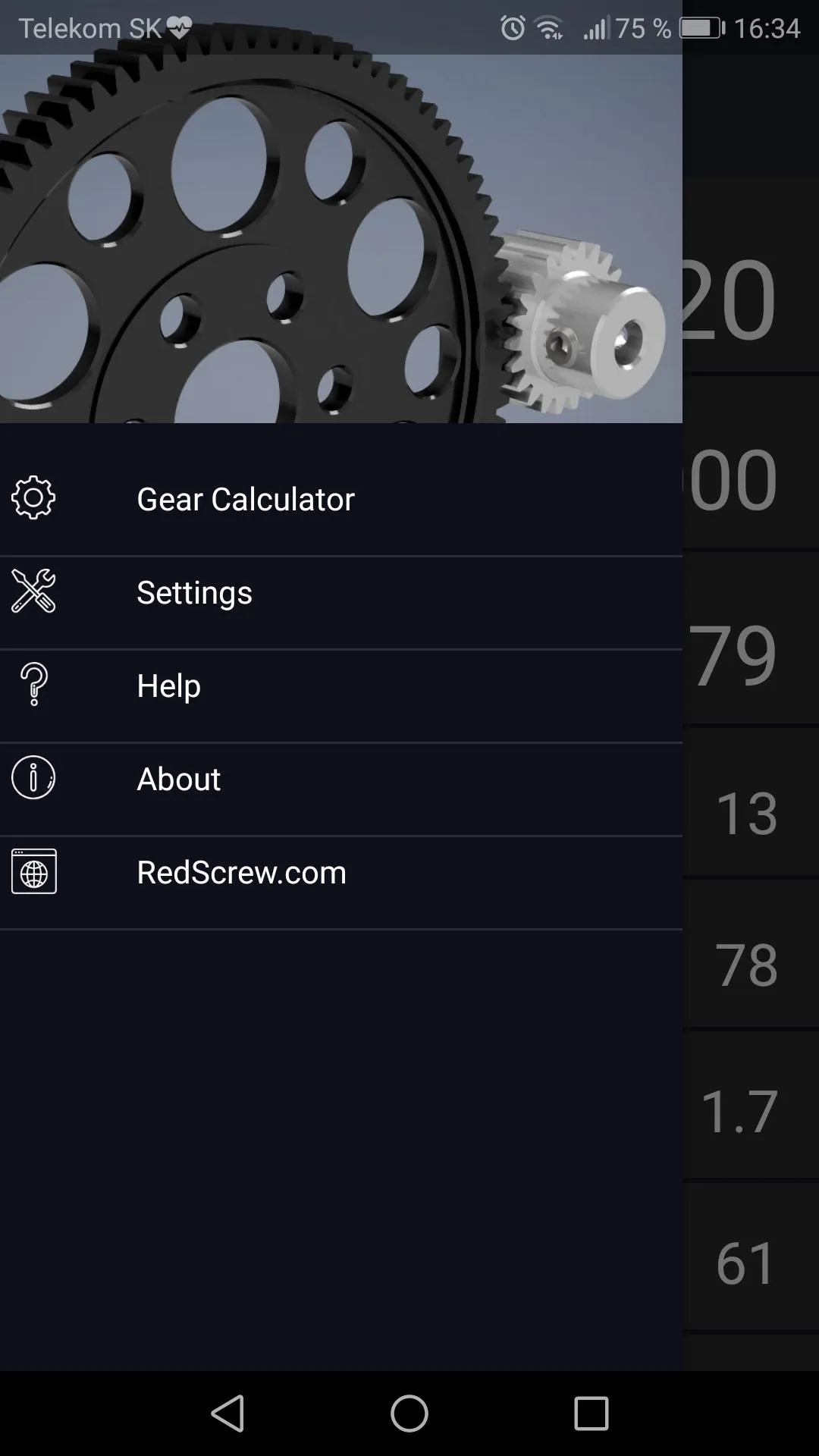 RC Car GearCalc | Indus Appstore | Screenshot