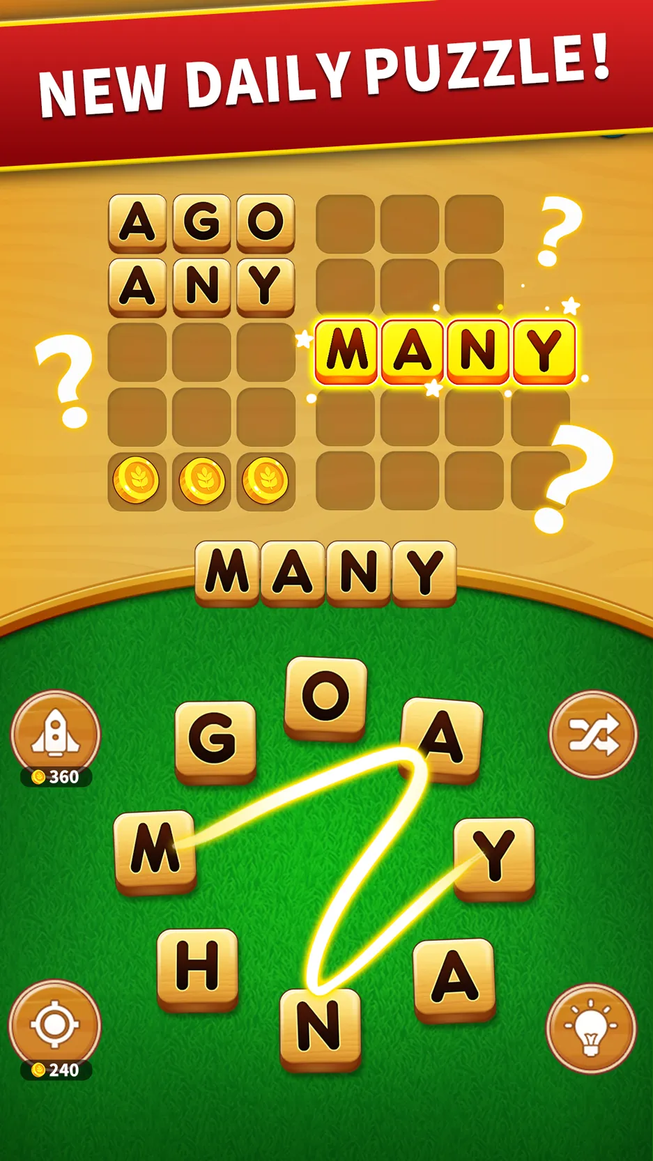 Word Harvest - Brain Puzzle Ga | Indus Appstore | Screenshot