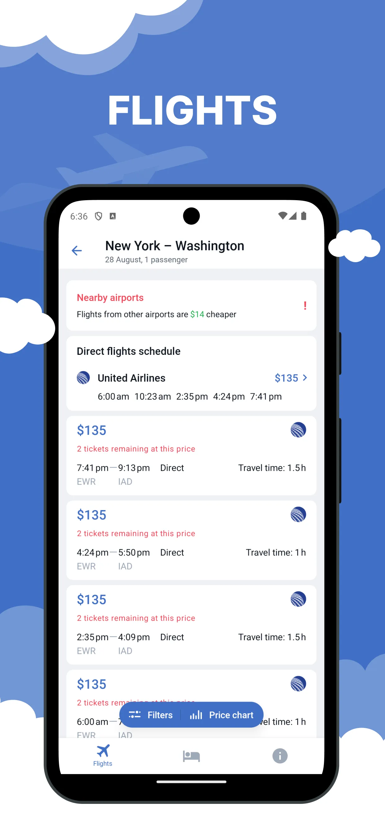 AiryTravels - cheap Airfare | Indus Appstore | Screenshot