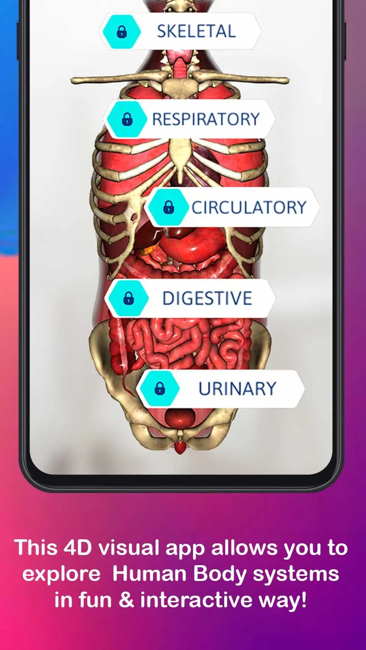 Anatomy AR 4D - Virtual TShirt | Indus Appstore | Screenshot