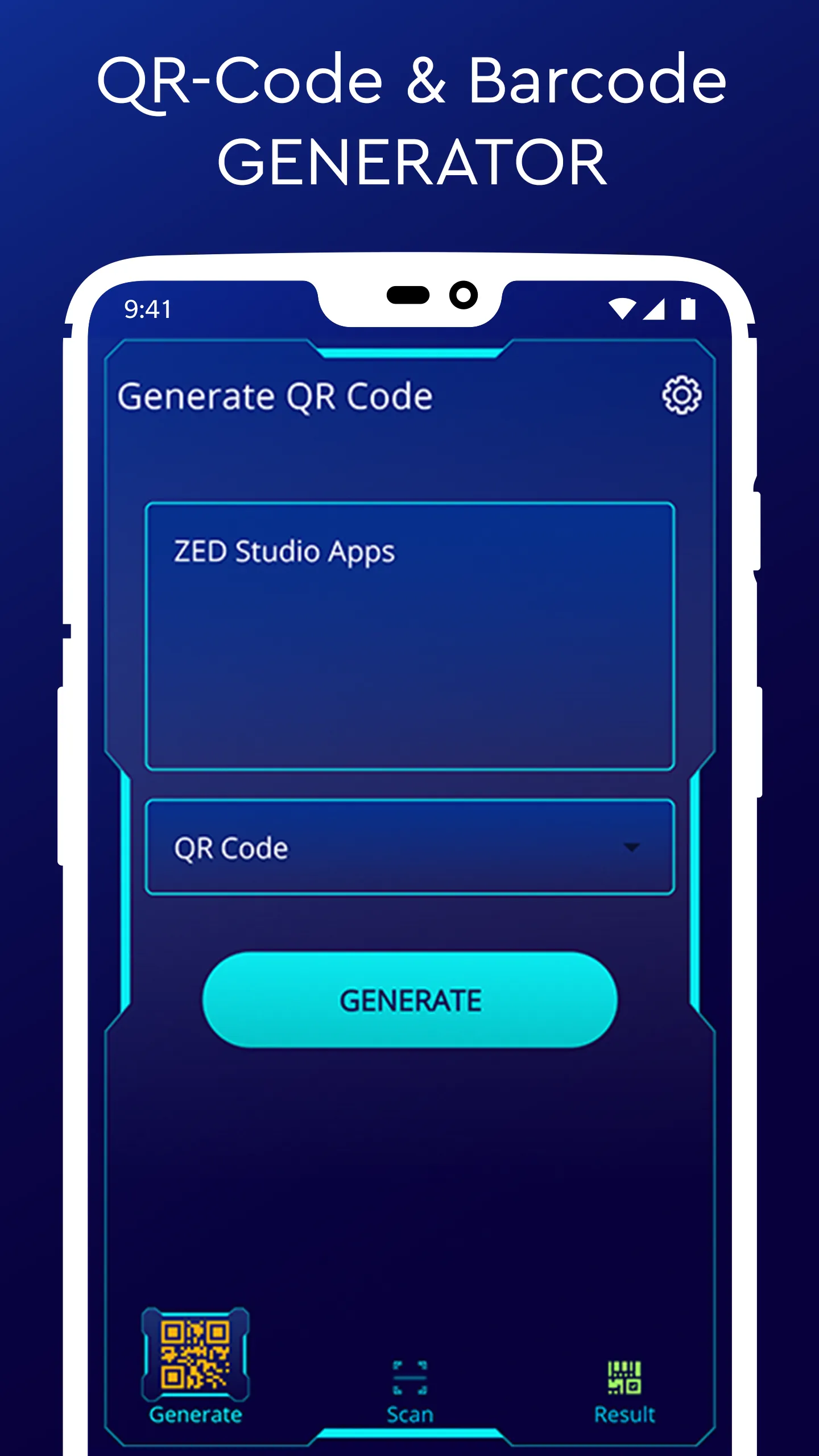 QRCode Scanner & Generator - B | Indus Appstore | Screenshot