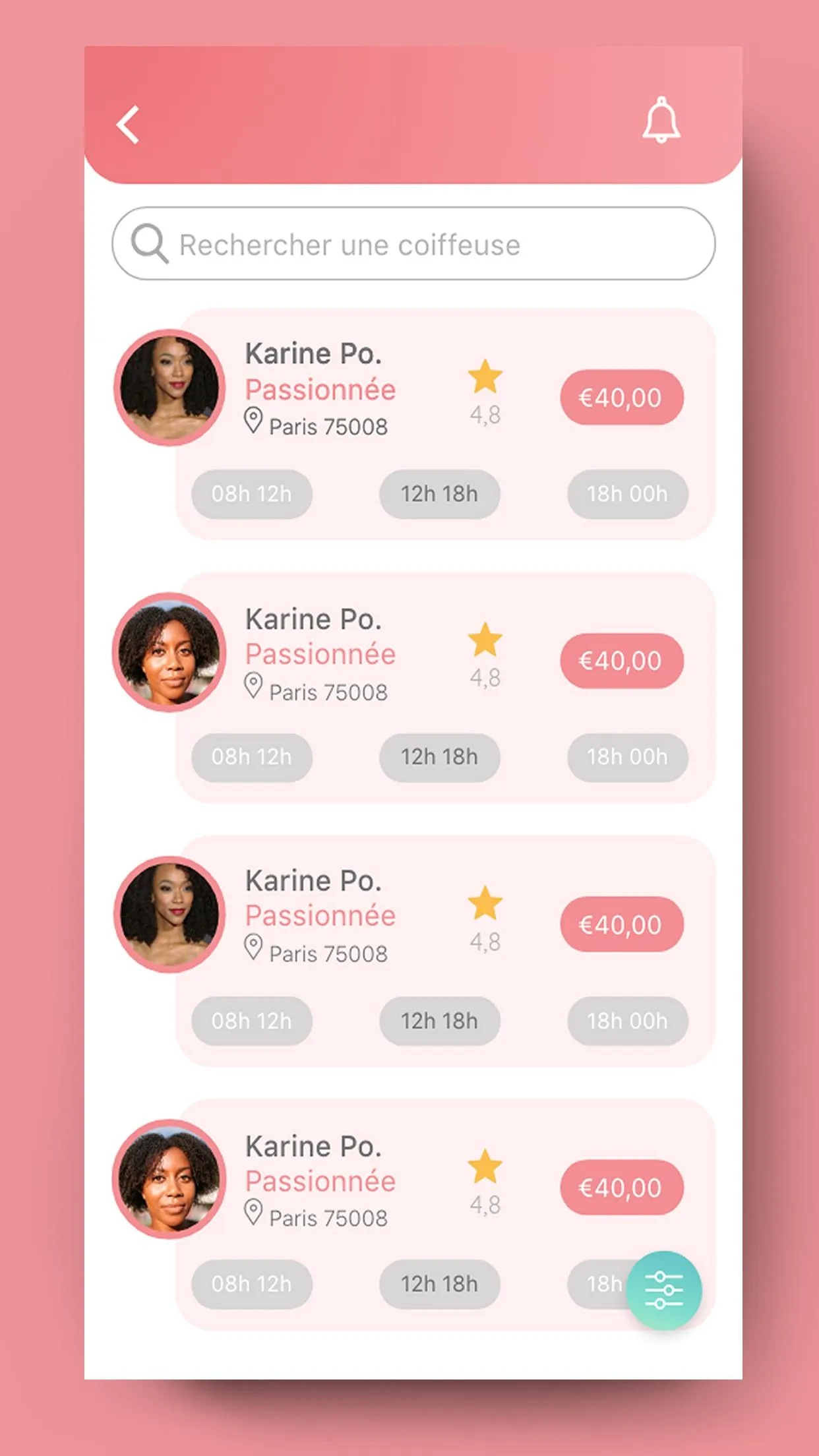 Ma Coiffeuse Afro | Indus Appstore | Screenshot