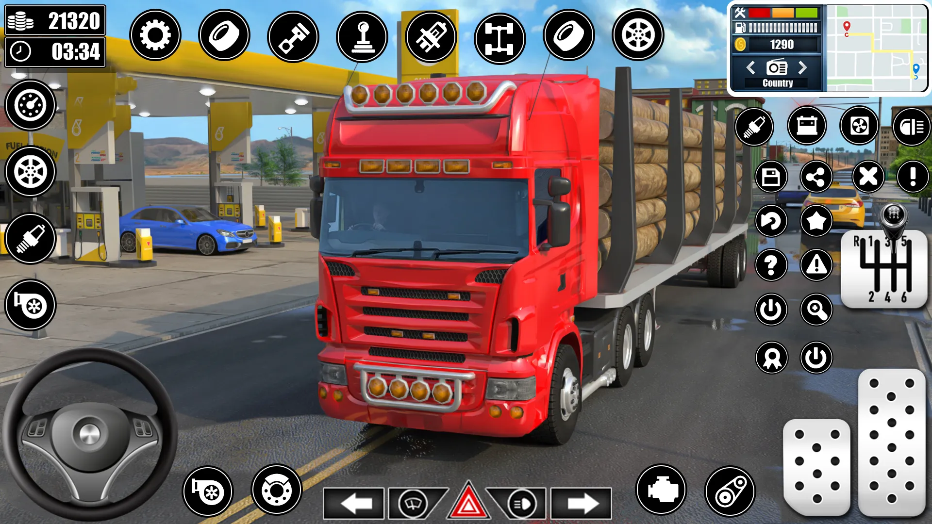 Log Transporter Truck Driving | Indus Appstore | Screenshot