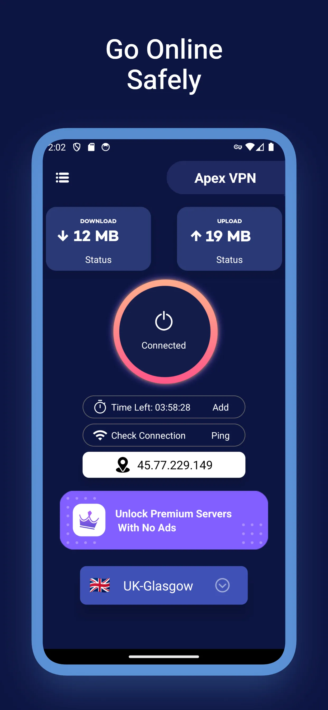 Apex VPN - Unlimited Speed VPN | Indus Appstore | Screenshot