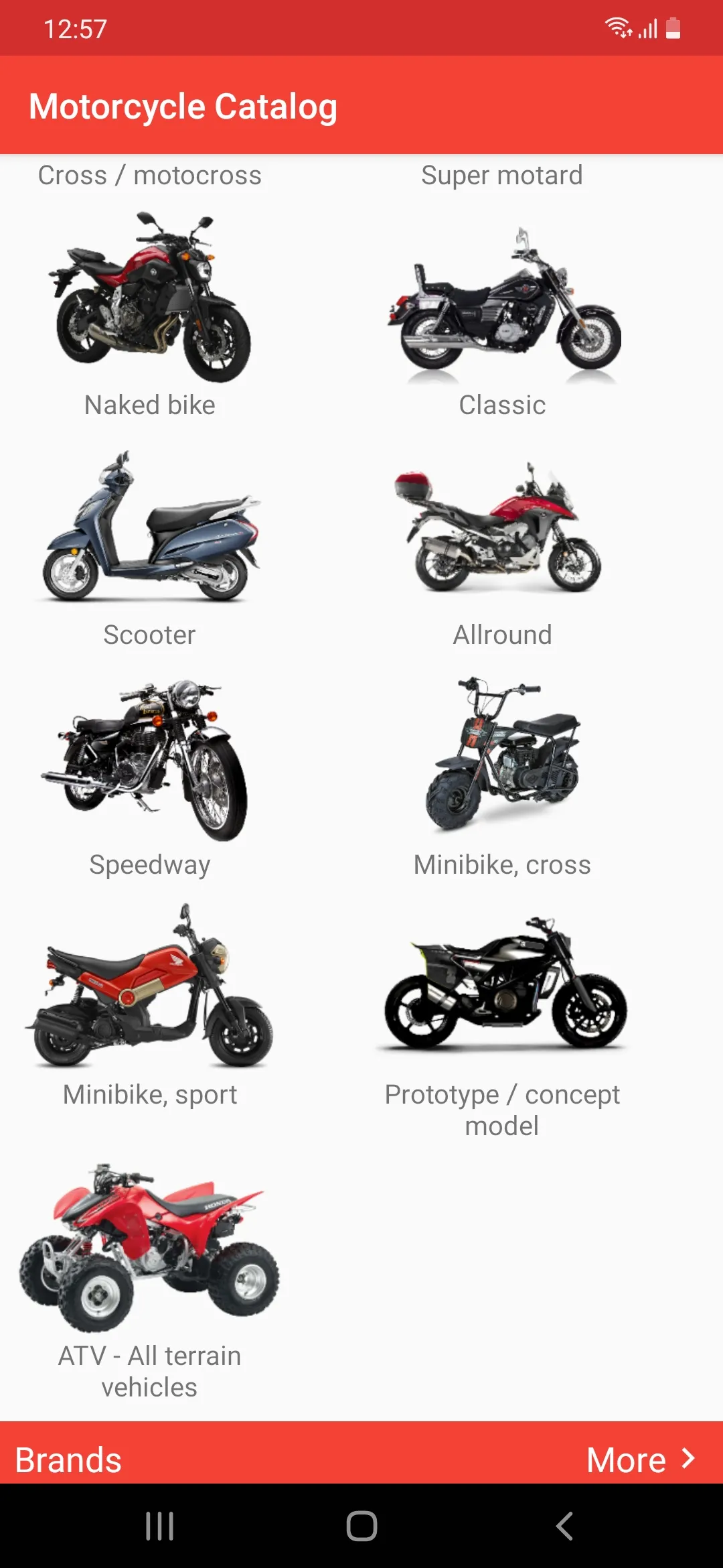 Moto Catalog: all about bikes | Indus Appstore | Screenshot