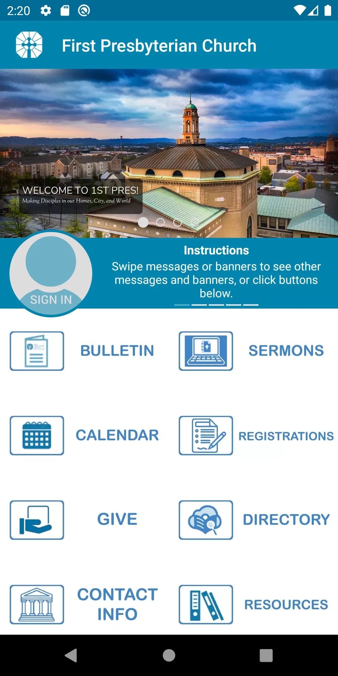 First Presbyterian Chattanooga | Indus Appstore | Screenshot