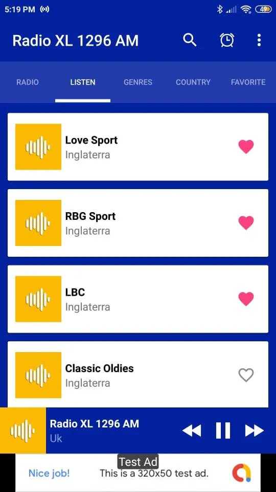 Radio XL 1296 AM App UK | Indus Appstore | Screenshot