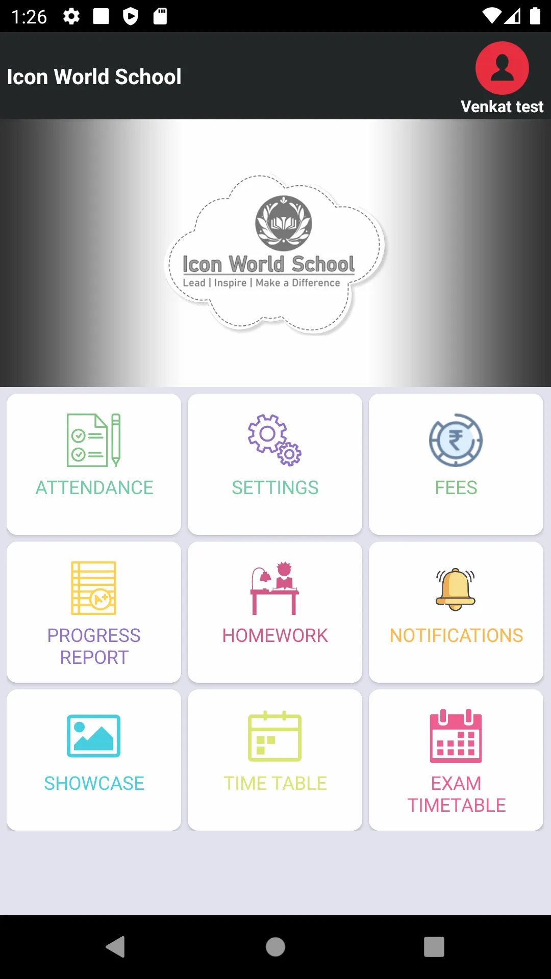 Icon World School Parent App | Indus Appstore | Screenshot