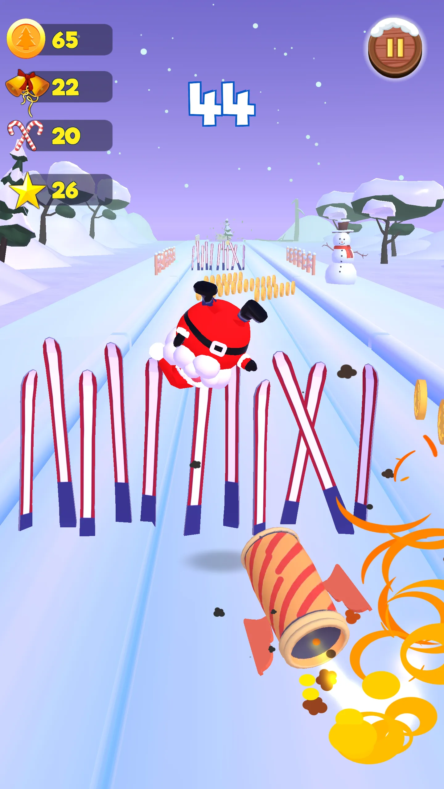 Santa Christmas Runner Game | Indus Appstore | Screenshot