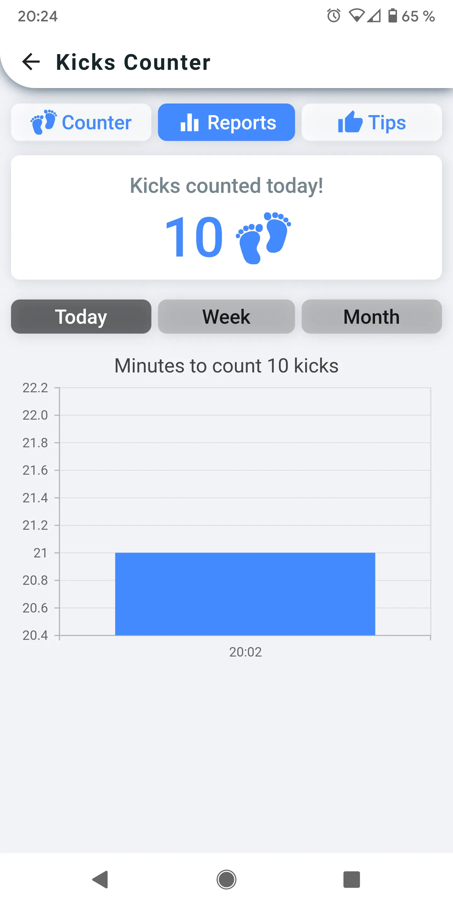 Kick Counter - Track your baby | Indus Appstore | Screenshot