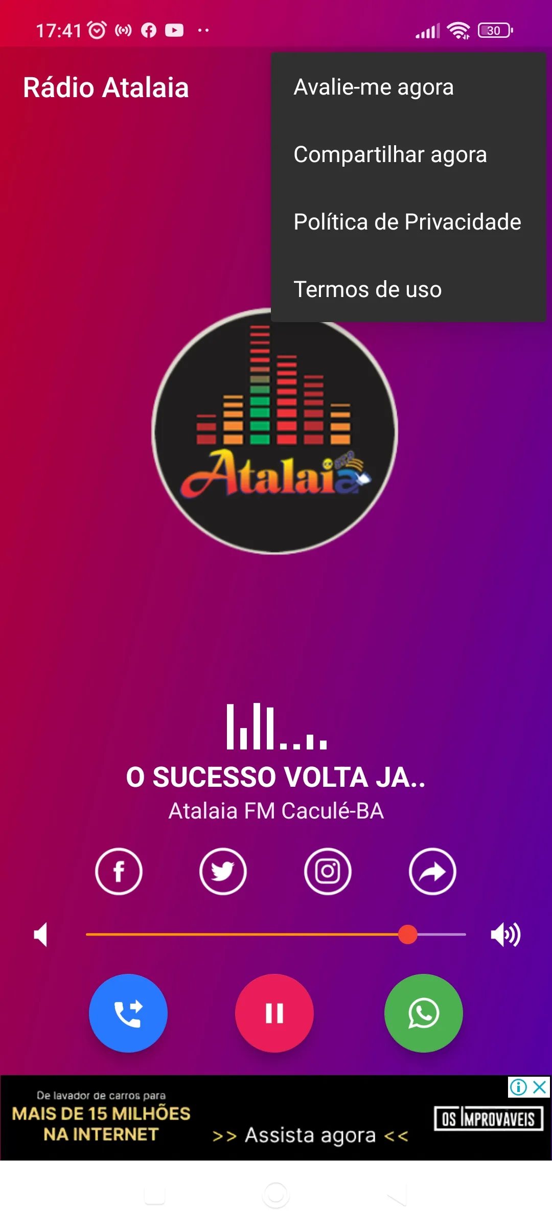 Atalaia FM Caculé Bahia | Indus Appstore | Screenshot