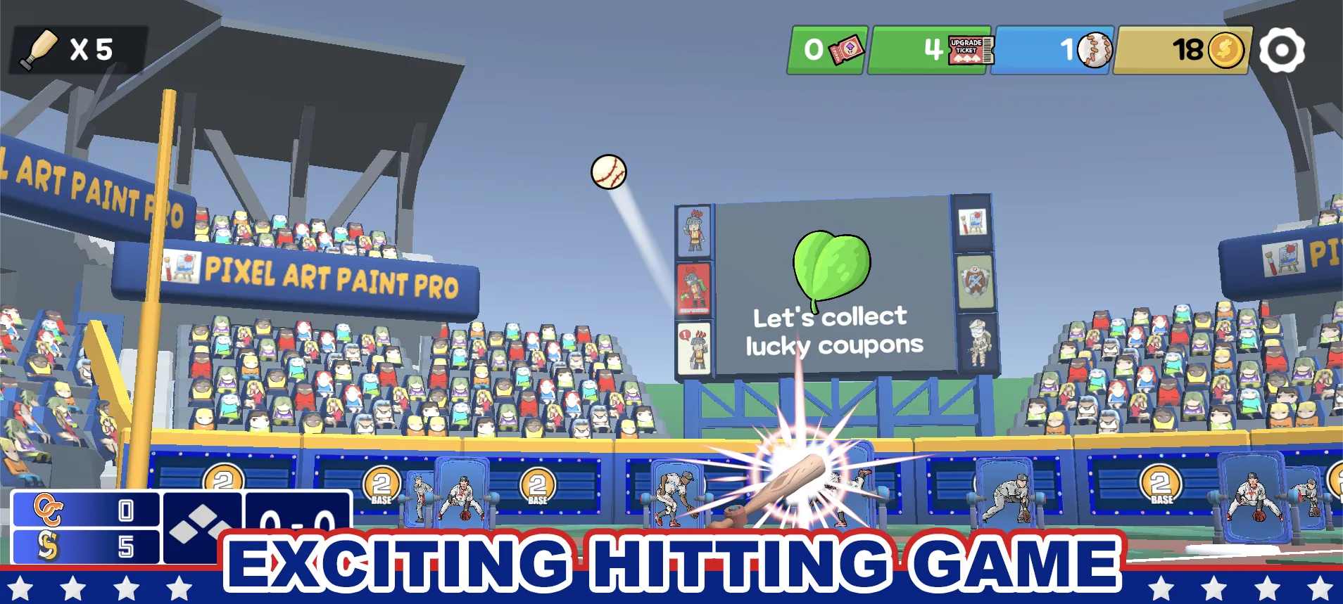 Pin baseball games - slugger | Indus Appstore | Screenshot