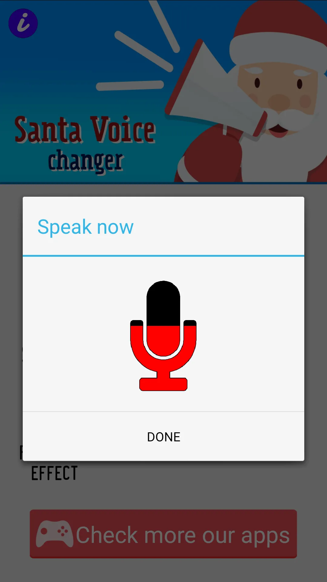 Santa Voice changer | Indus Appstore | Screenshot