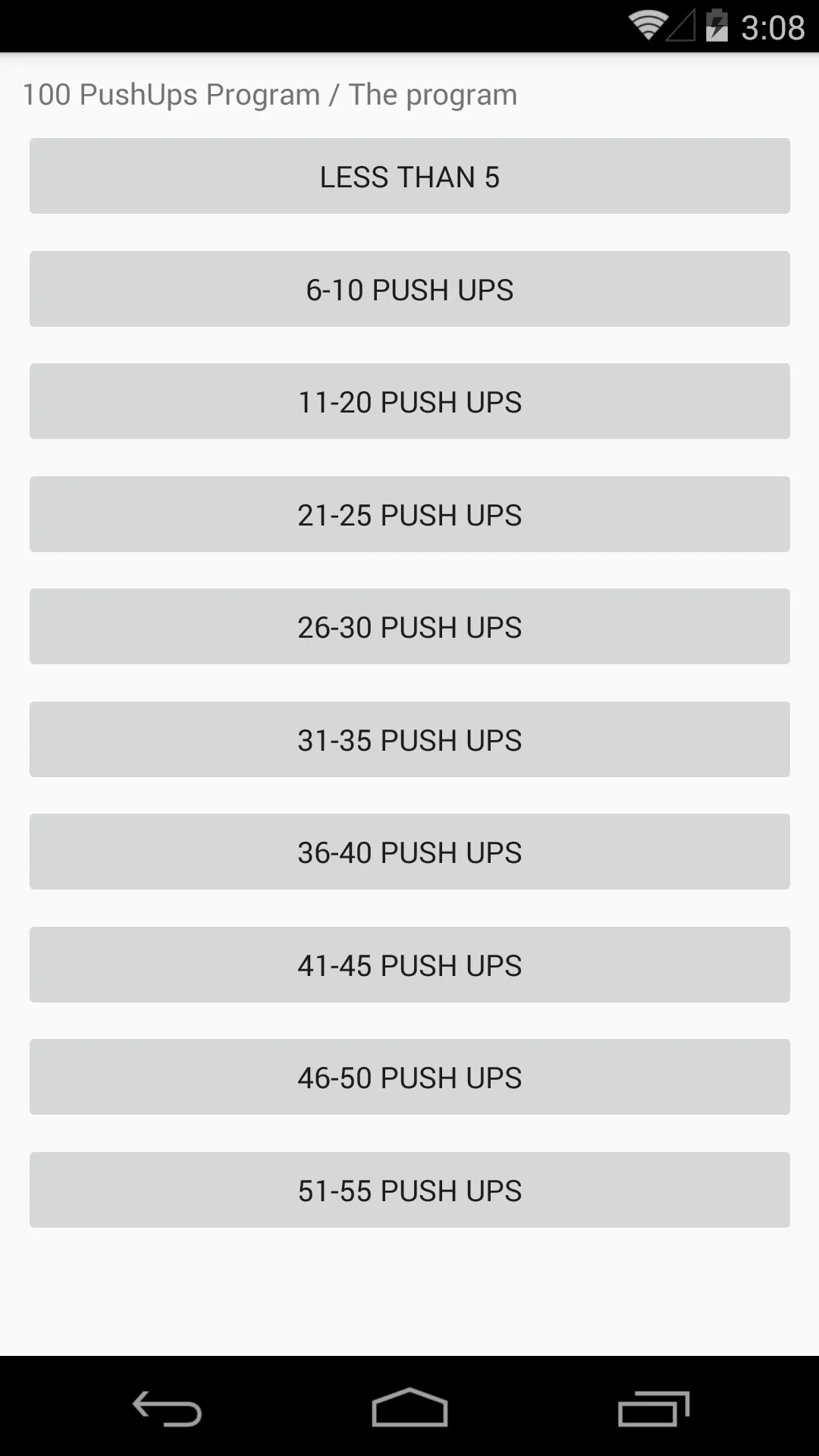 100 PushUps | Indus Appstore | Screenshot