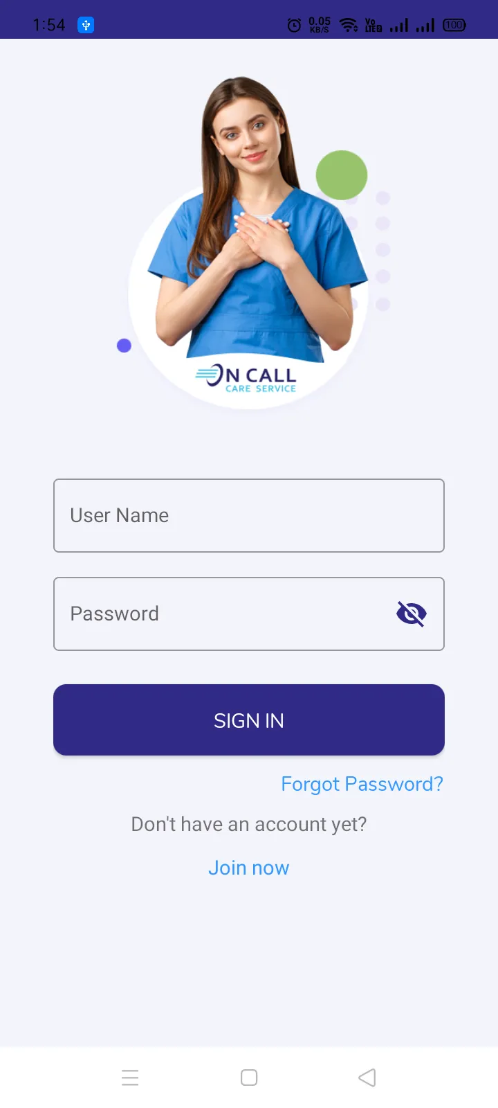 Oncall Care Services | Indus Appstore | Screenshot