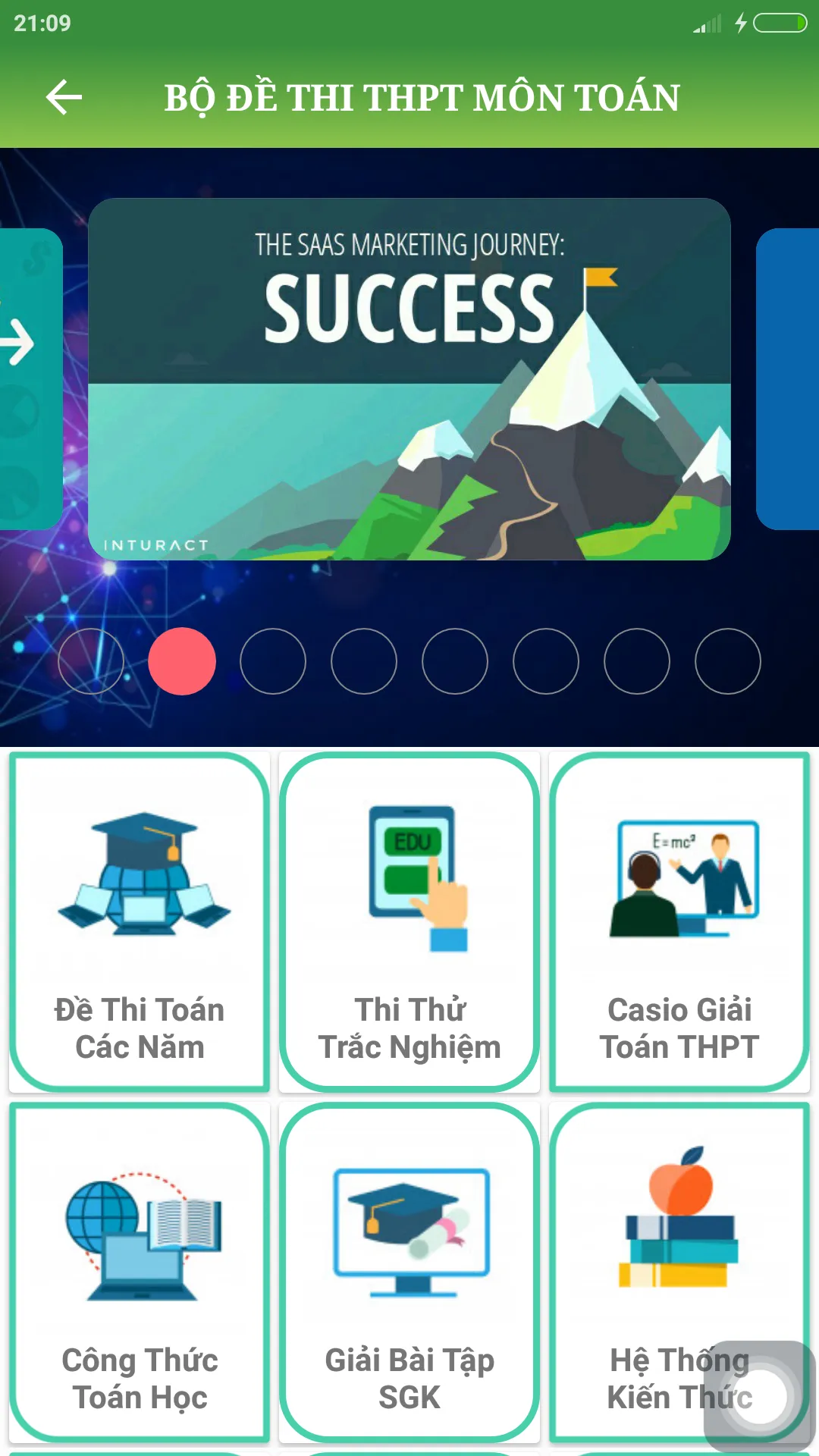 Bộ Đề Toán Luyện Thi THPT QG | Indus Appstore | Screenshot