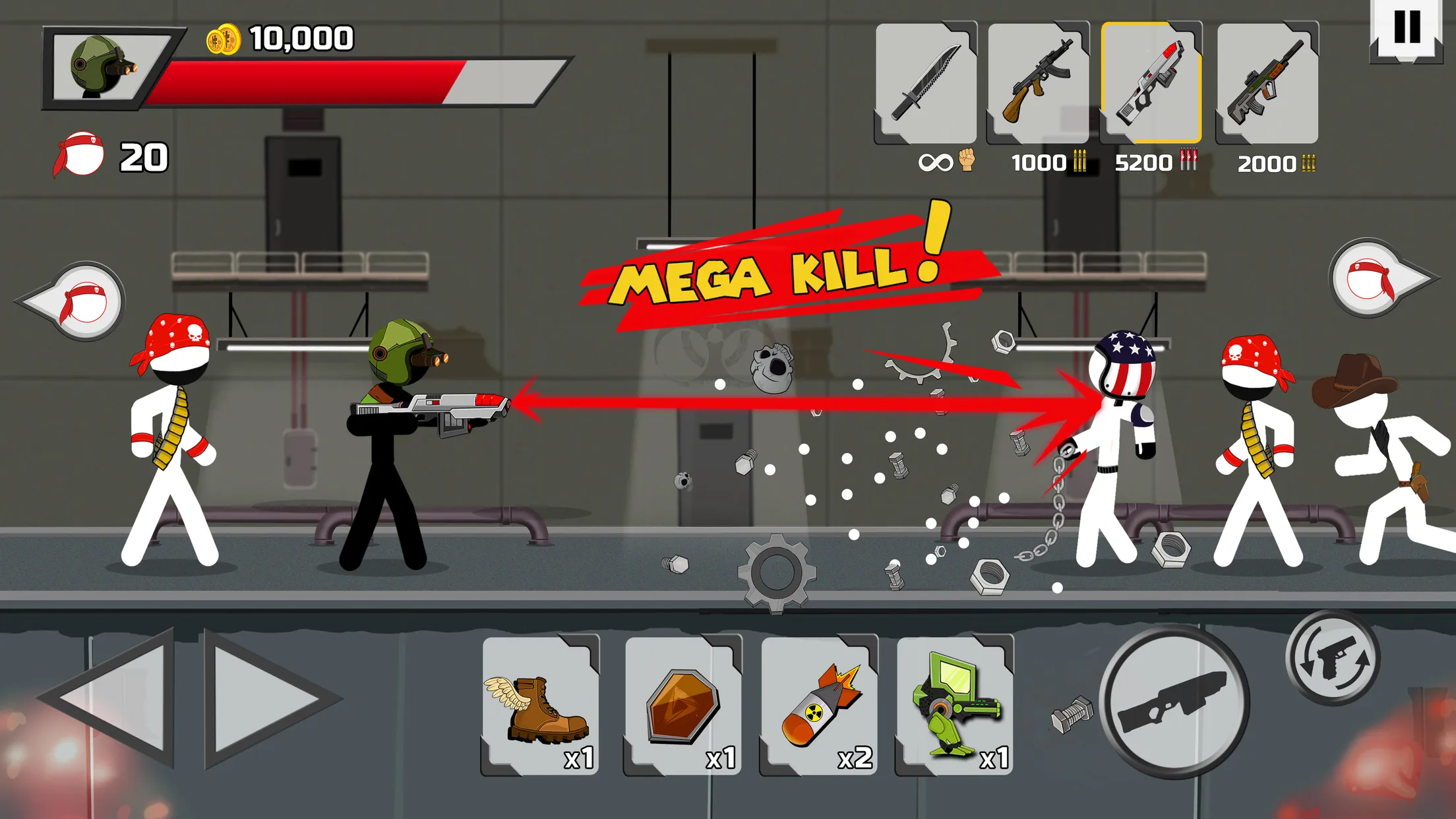 Stickman maverick : bad boys | Indus Appstore | Screenshot