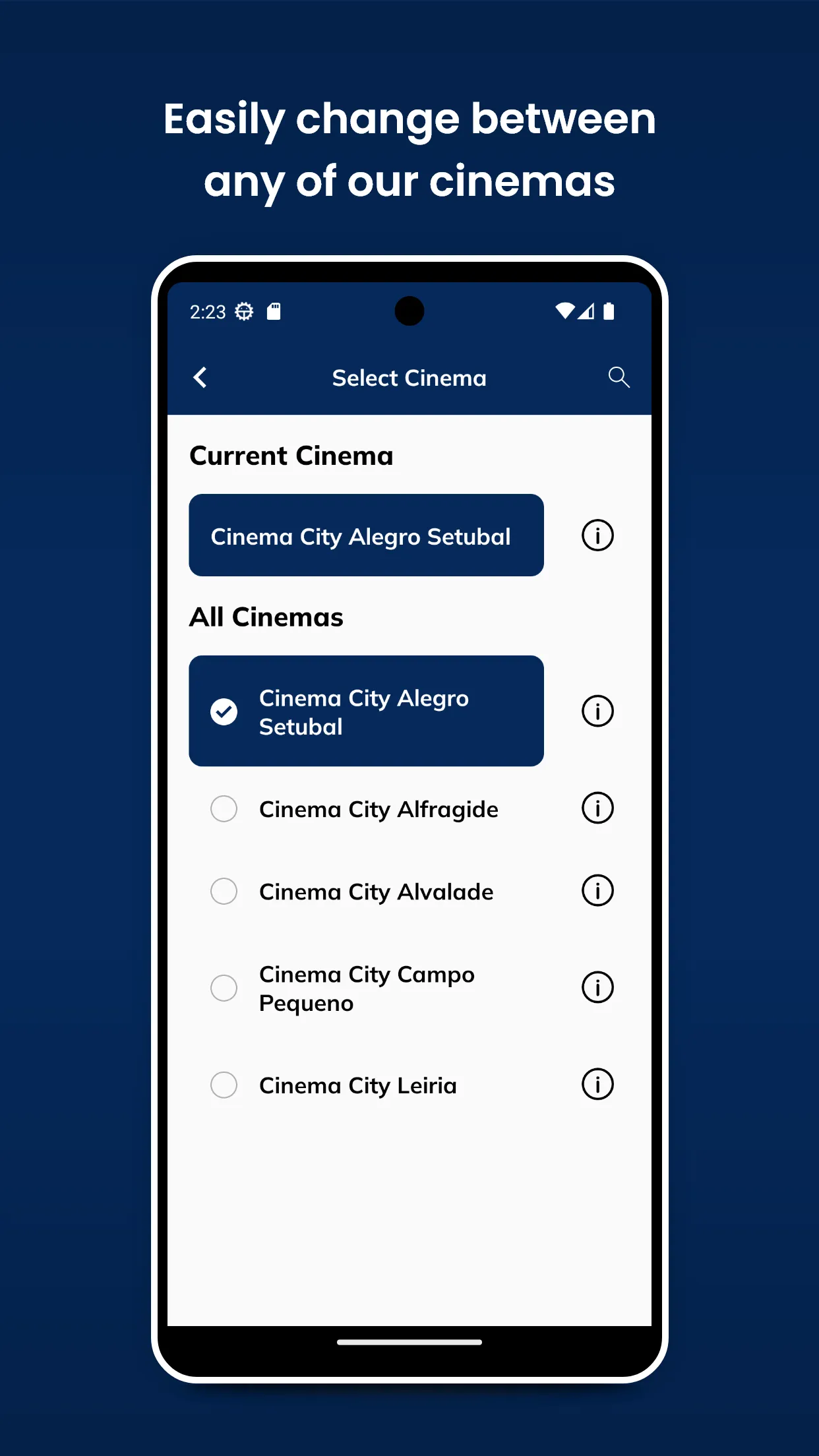 Cinema City | Indus Appstore | Screenshot