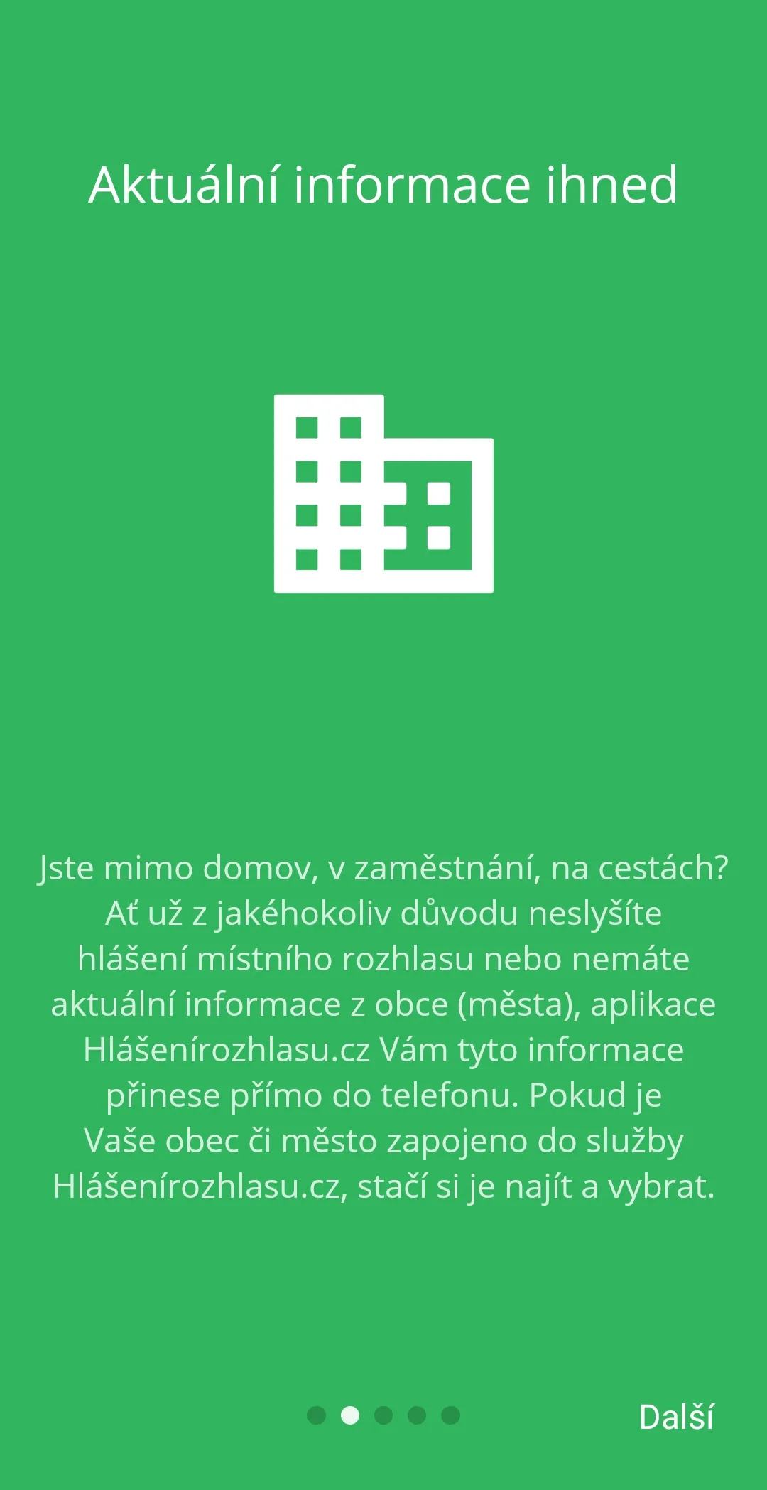 ÚŘADvMOBILU / Hlášenírozhlasu | Indus Appstore | Screenshot