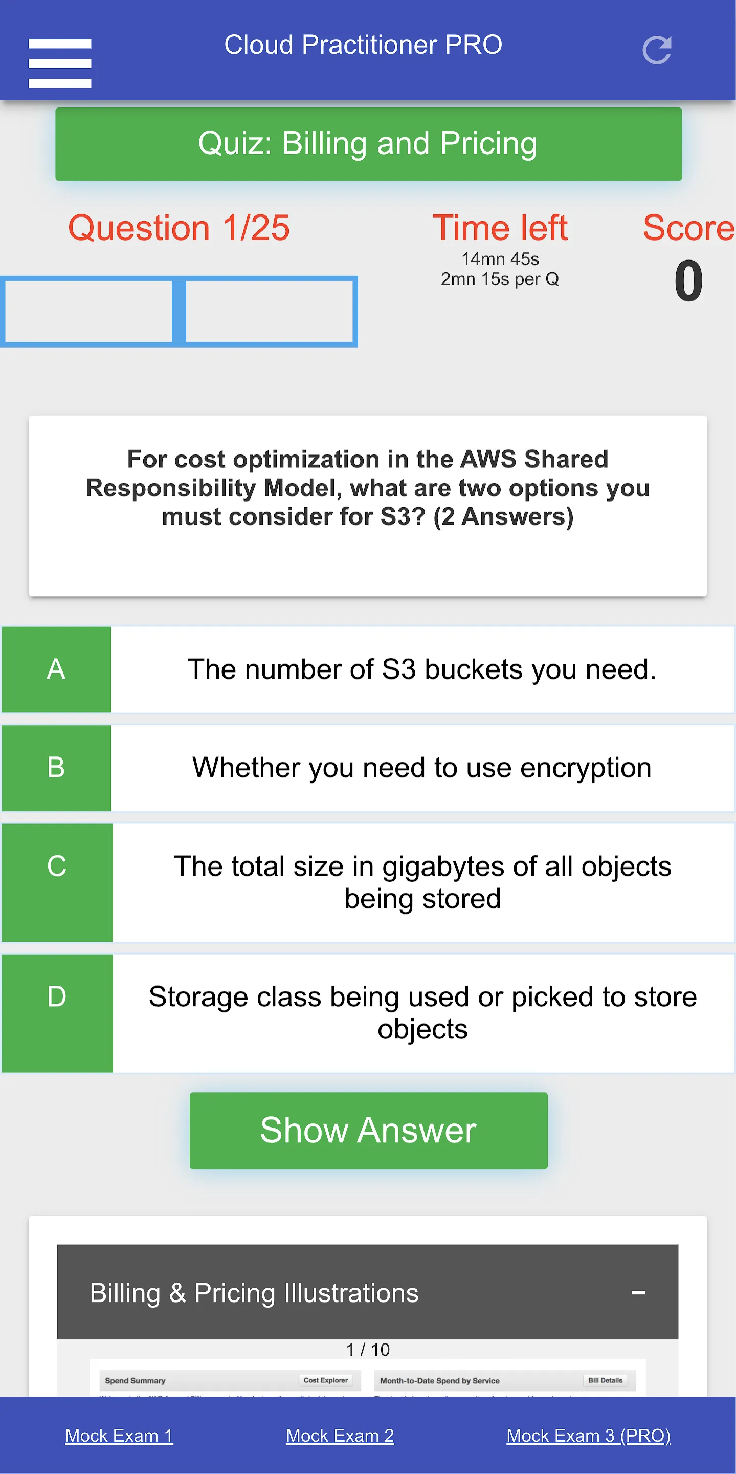 AWS Cloud Practitioner CCP CLF | Indus Appstore | Screenshot