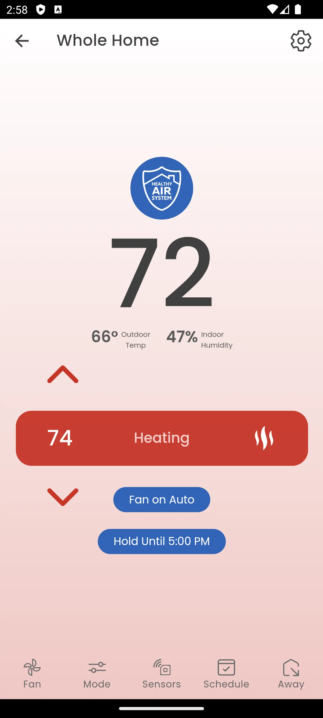 AprilAire Healthy Air | Indus Appstore | Screenshot