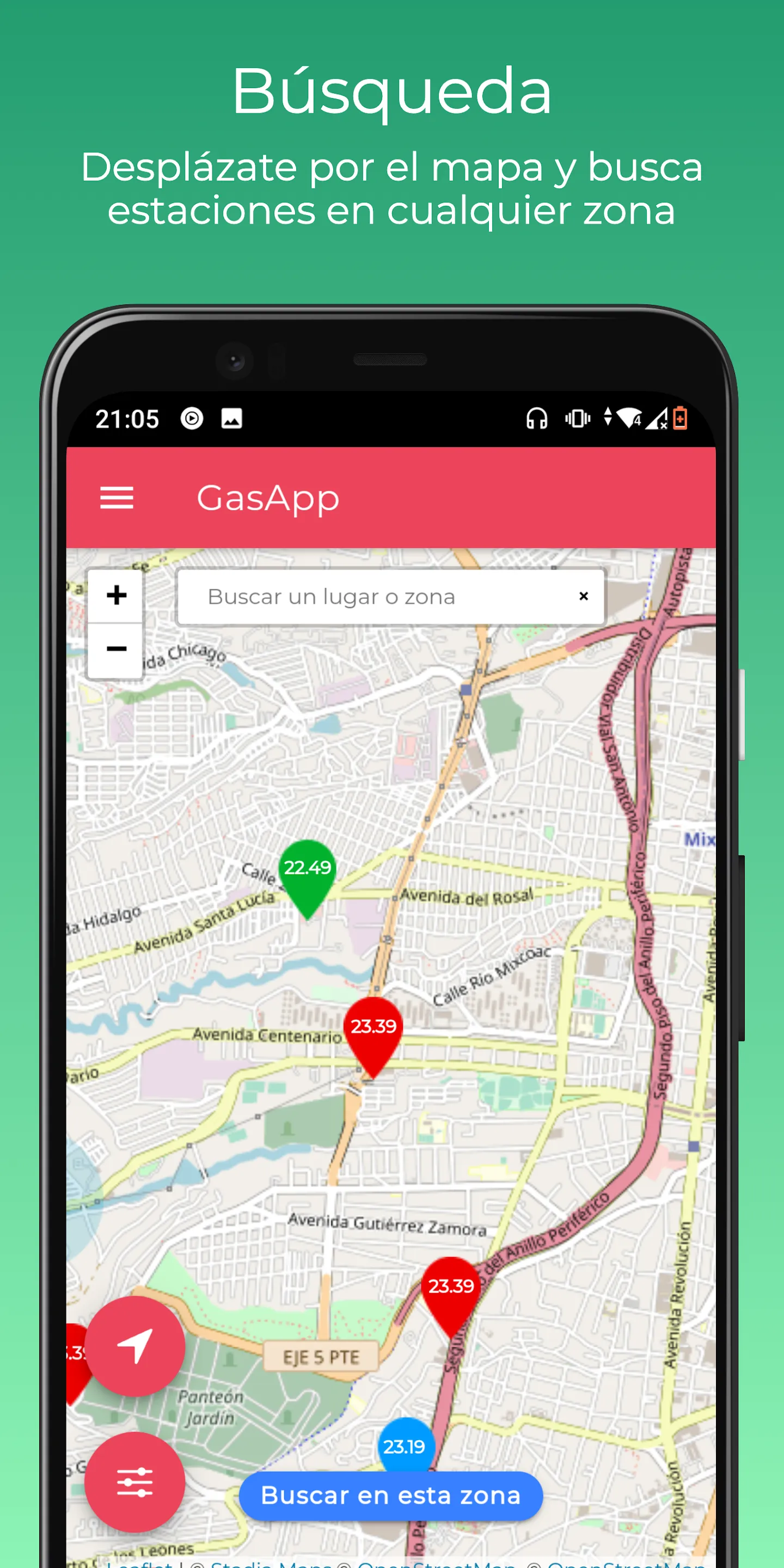 GasApp - Gasolina barata en MX | Indus Appstore | Screenshot