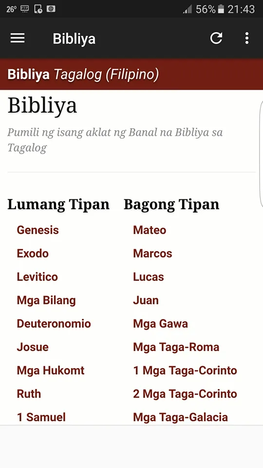 Tagalog Bible - Ang Biblia | Indus Appstore | Screenshot