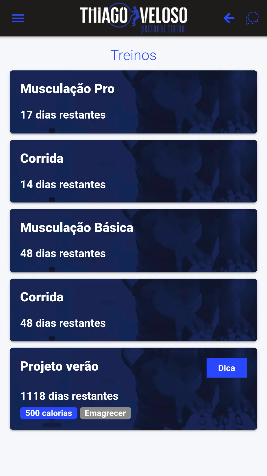 Thiago Veloso Personal | Indus Appstore | Screenshot