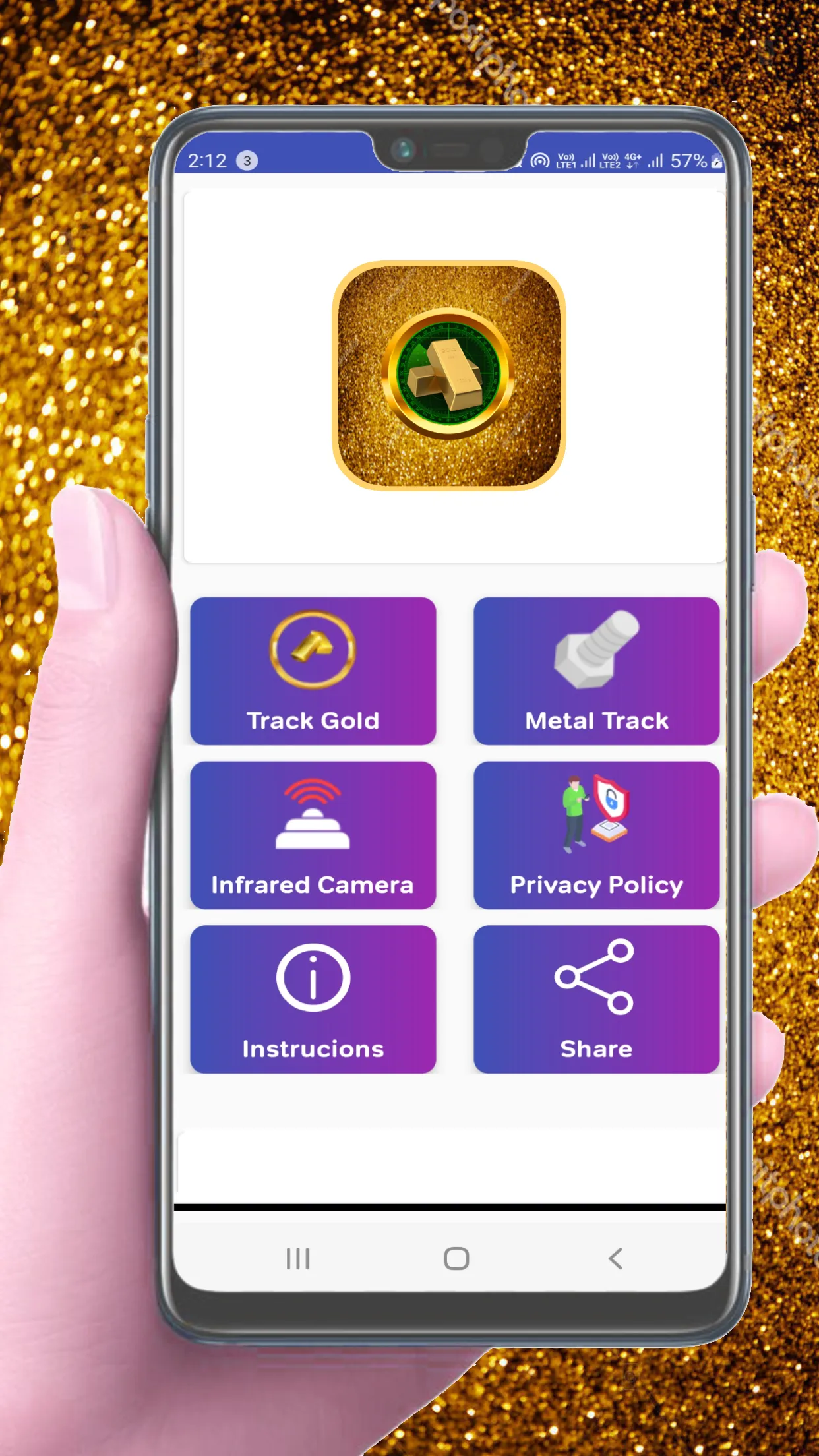 Gold Hunt: Real Metal Detector | Indus Appstore | Screenshot