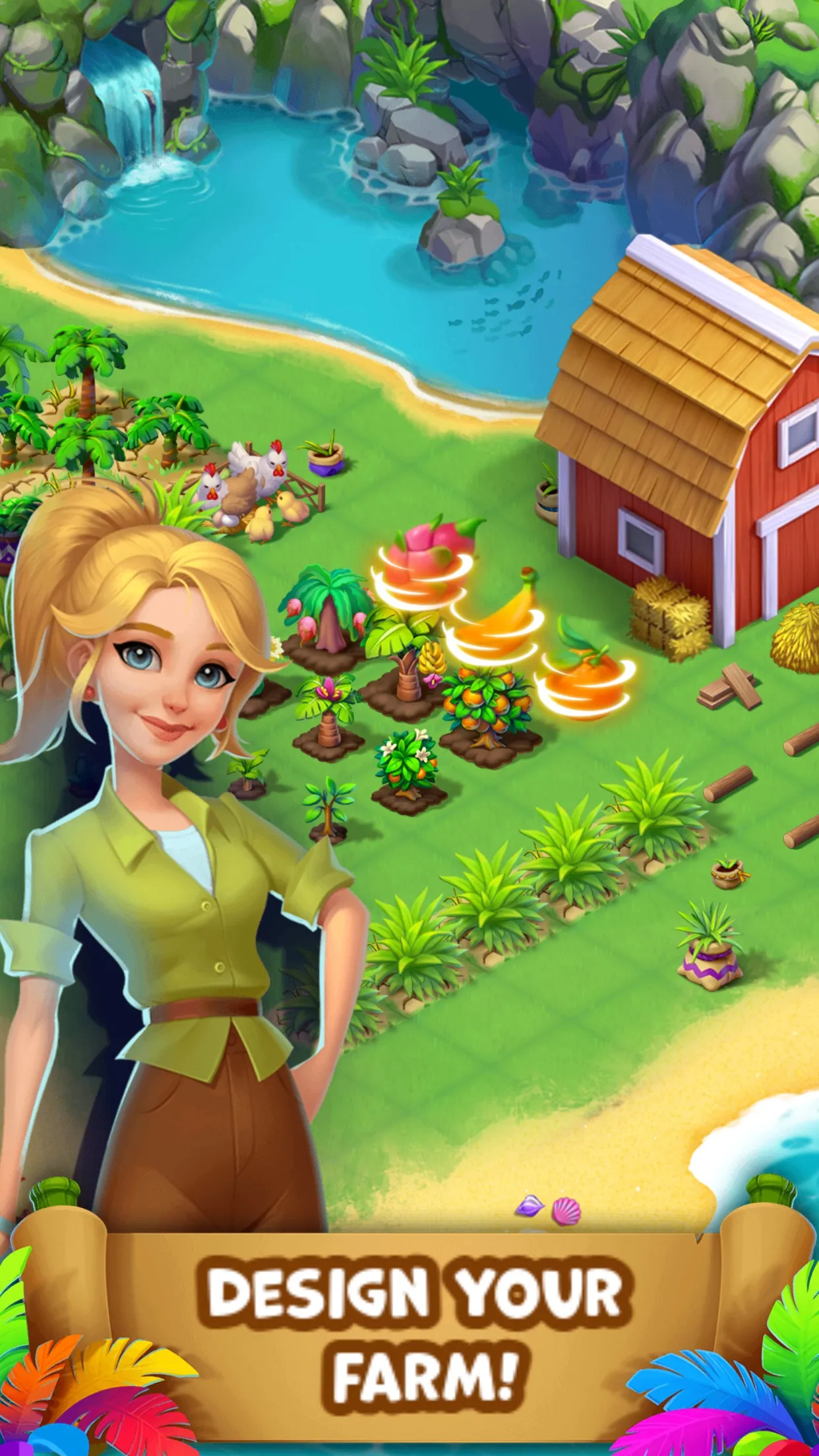 Tropical Merge: Merge game | Indus Appstore | Screenshot