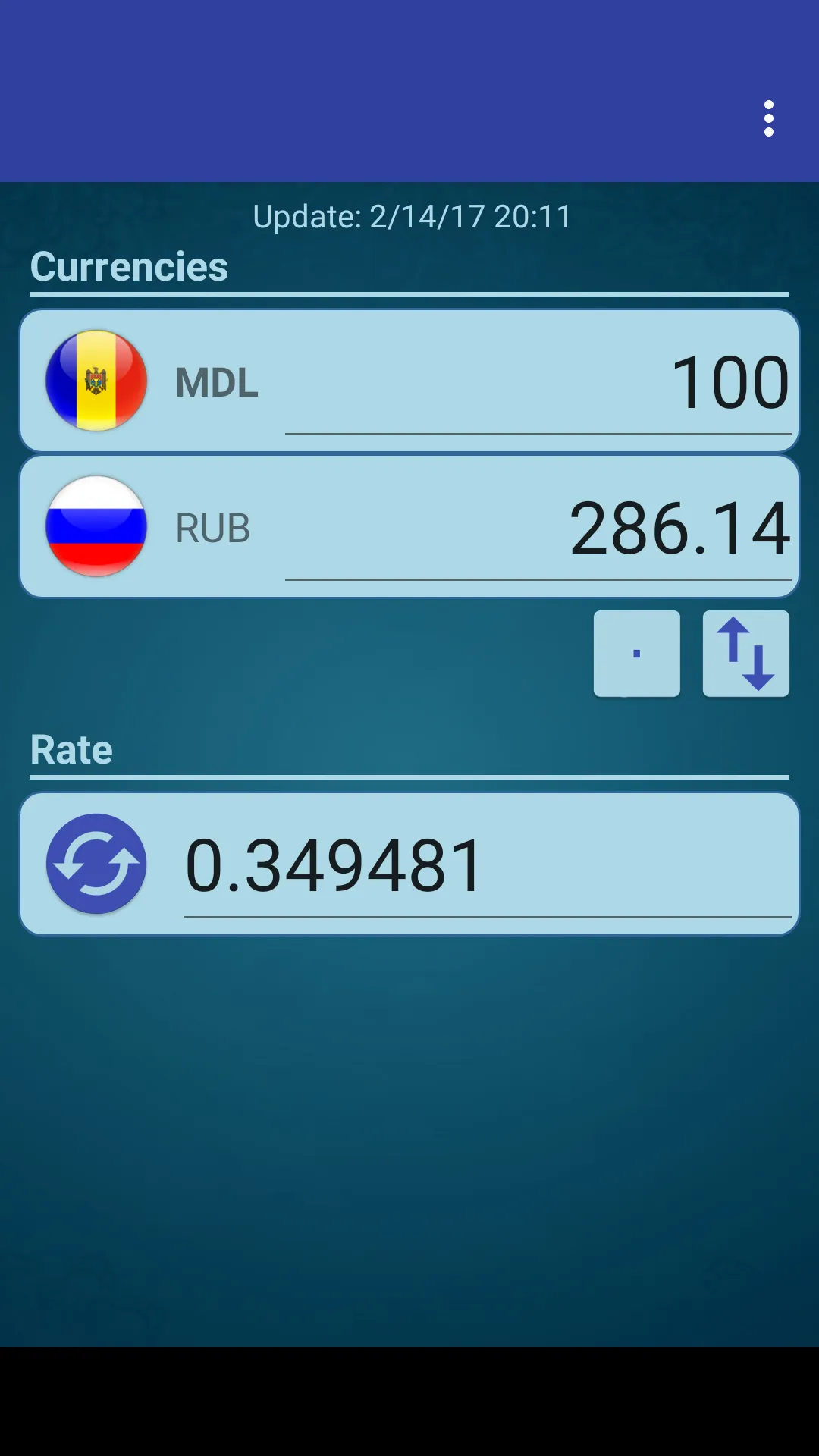 Russian Ruble x Moldovan Leu | Indus Appstore | Screenshot