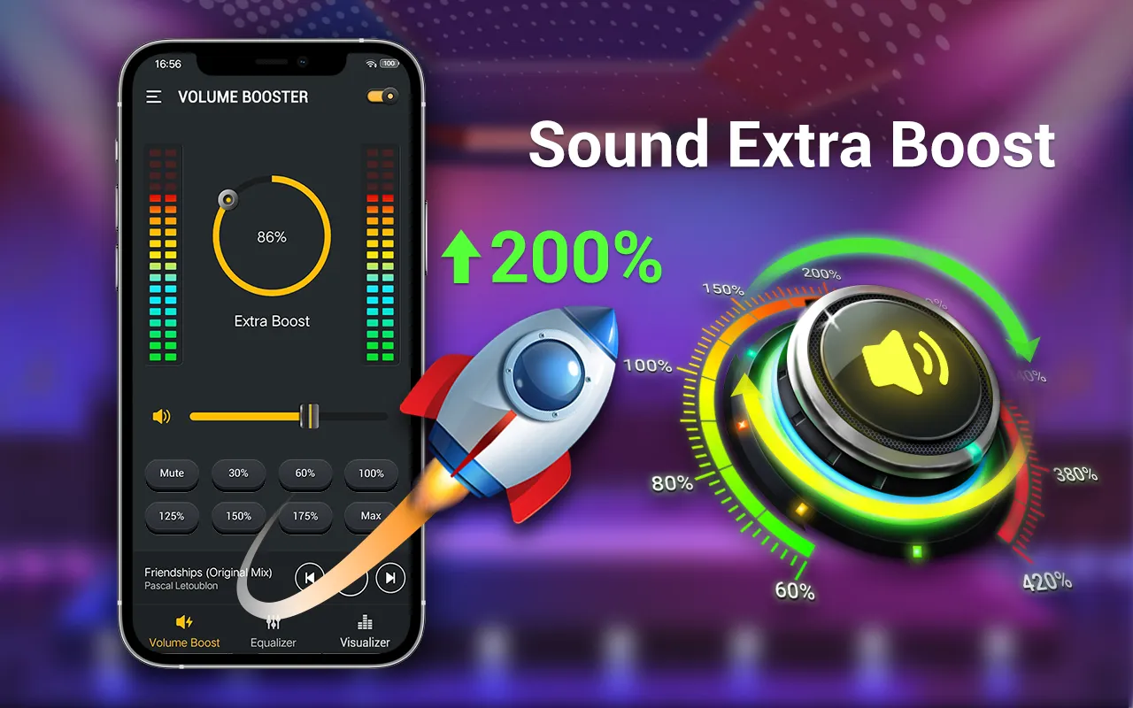 Bass Booster & Equalizer | Indus Appstore | Screenshot